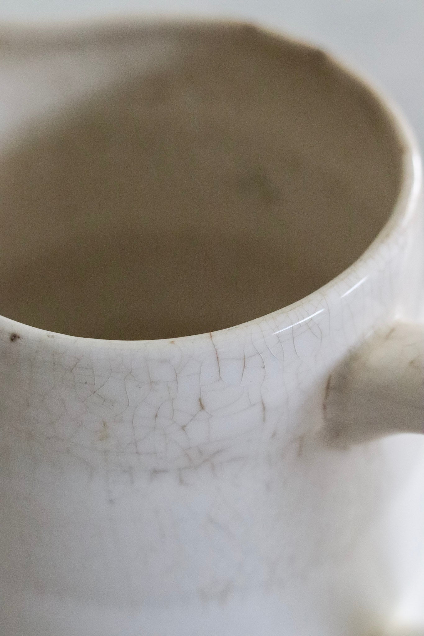 Vintage French Banded Pitcher