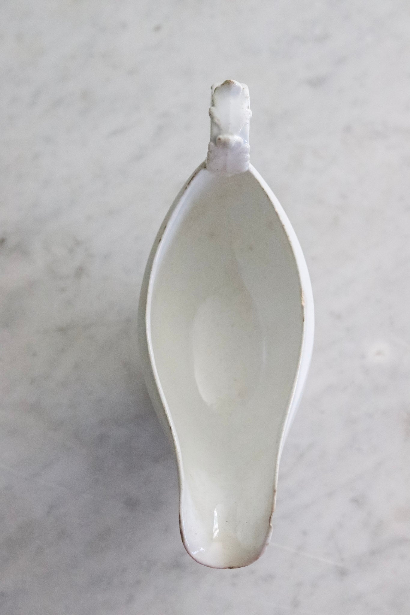 Antique French Ironstone Sauciér