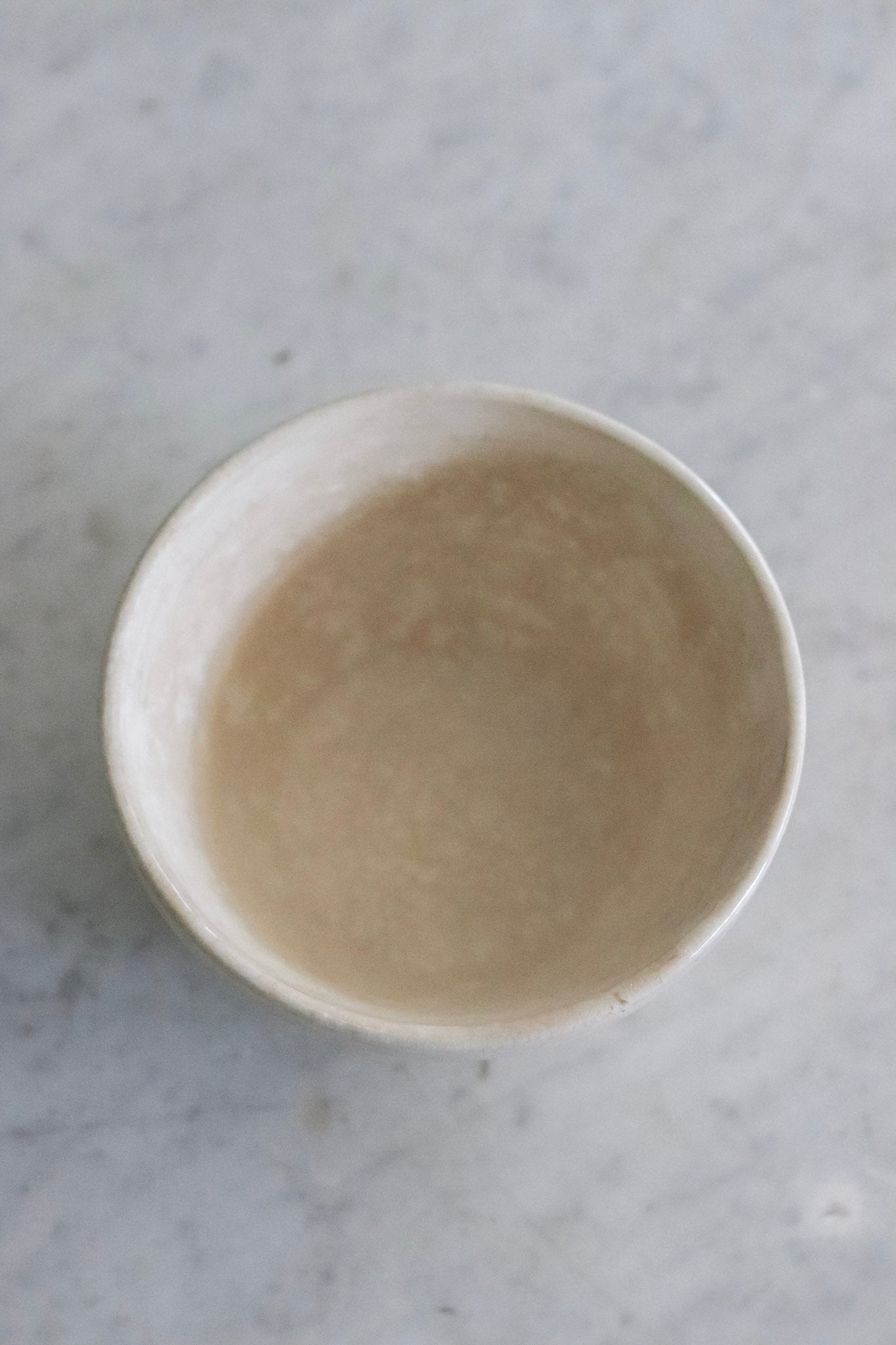 Petite Stained Vintage English Pudding Bowl