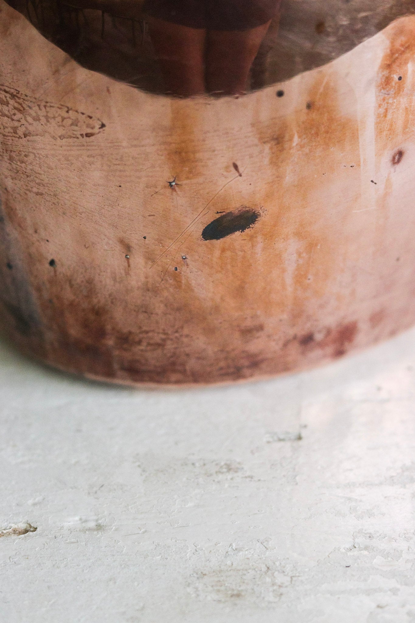 Large Antique English Copper Kettle