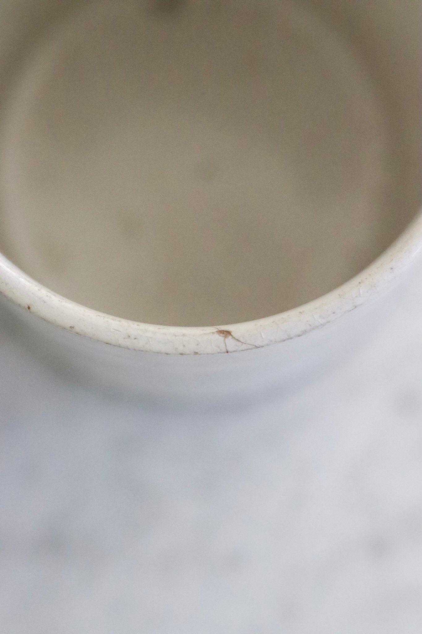 Antique French Banded Pitcher