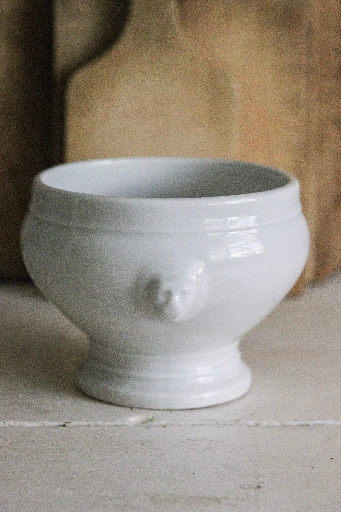 Vintage French Lion Bowl