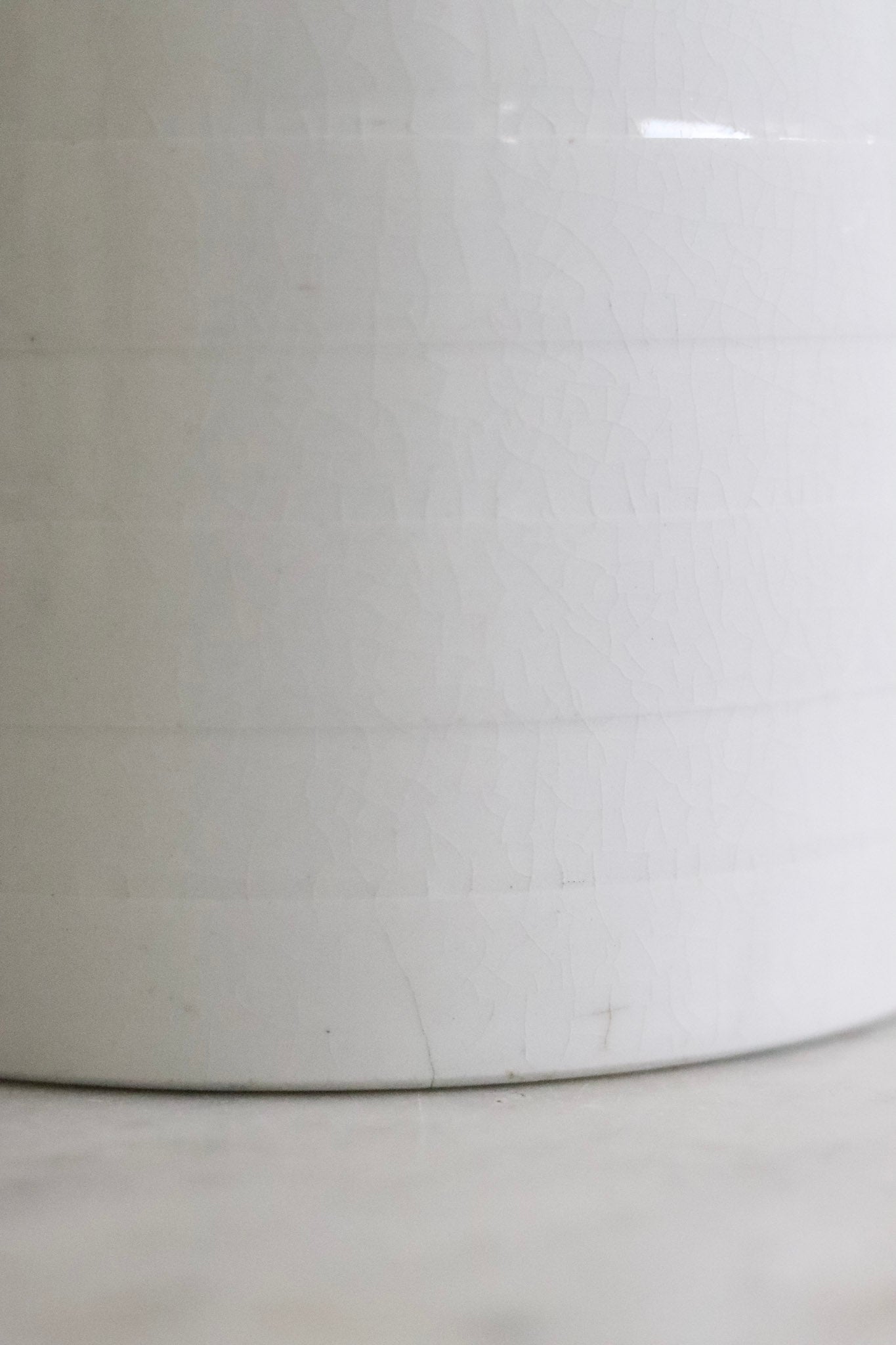 Antique English Banded Canister