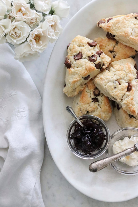 The Best Chocolate Chip Scones