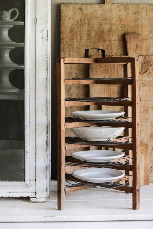 Antique French Tart Rack