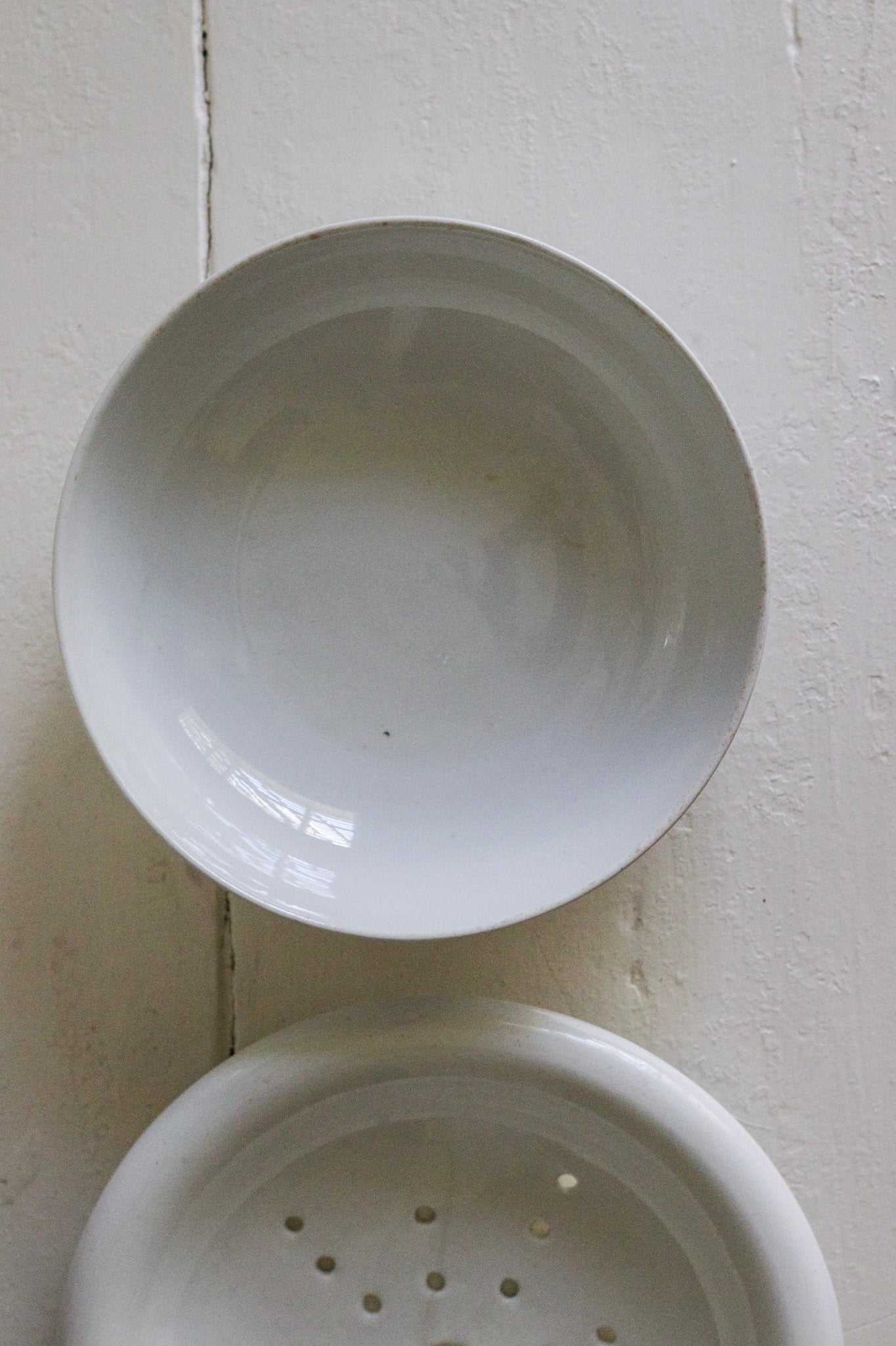 Antique English Dish and Drain Plate