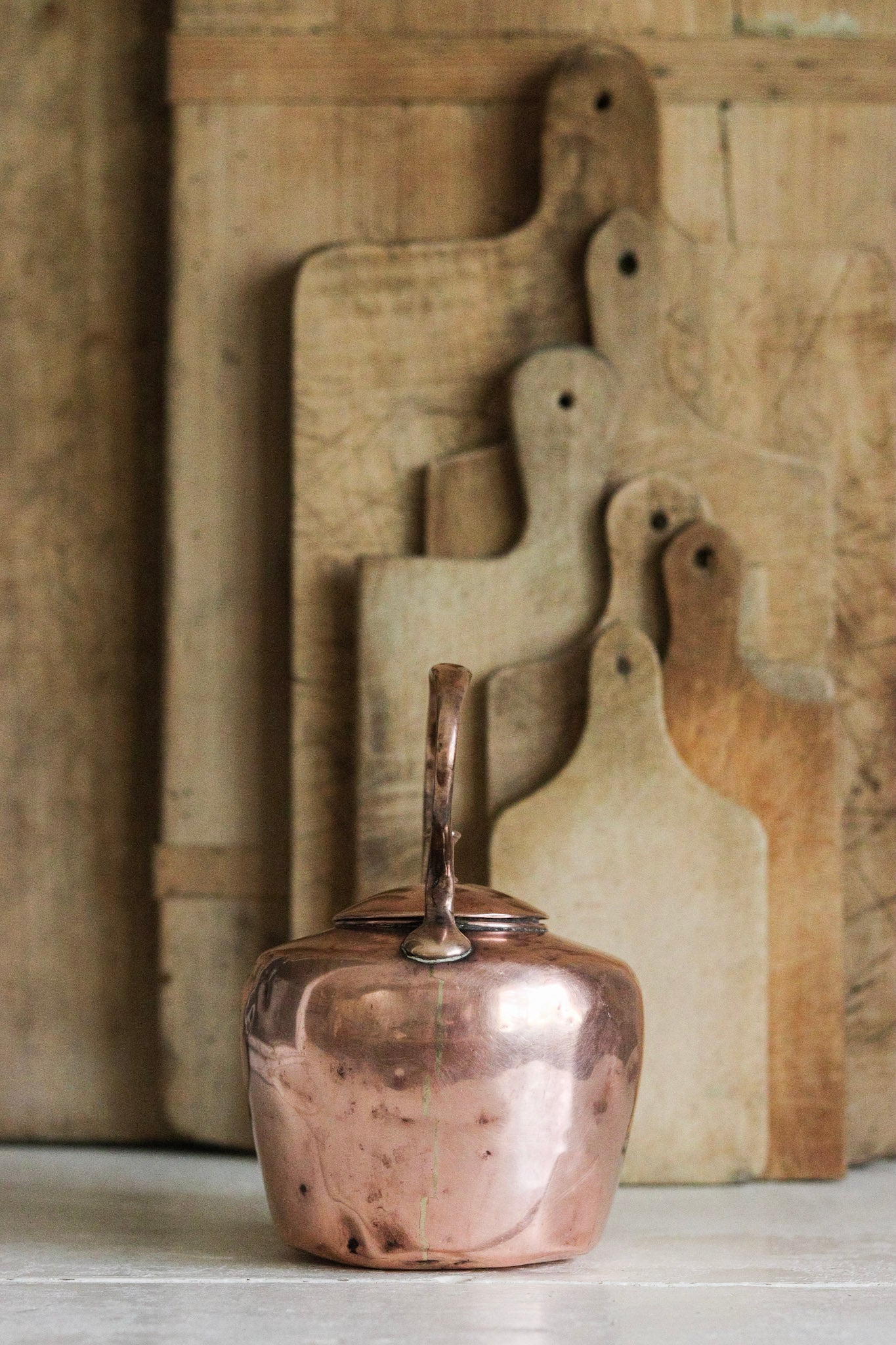 Antique English Copper Kettle