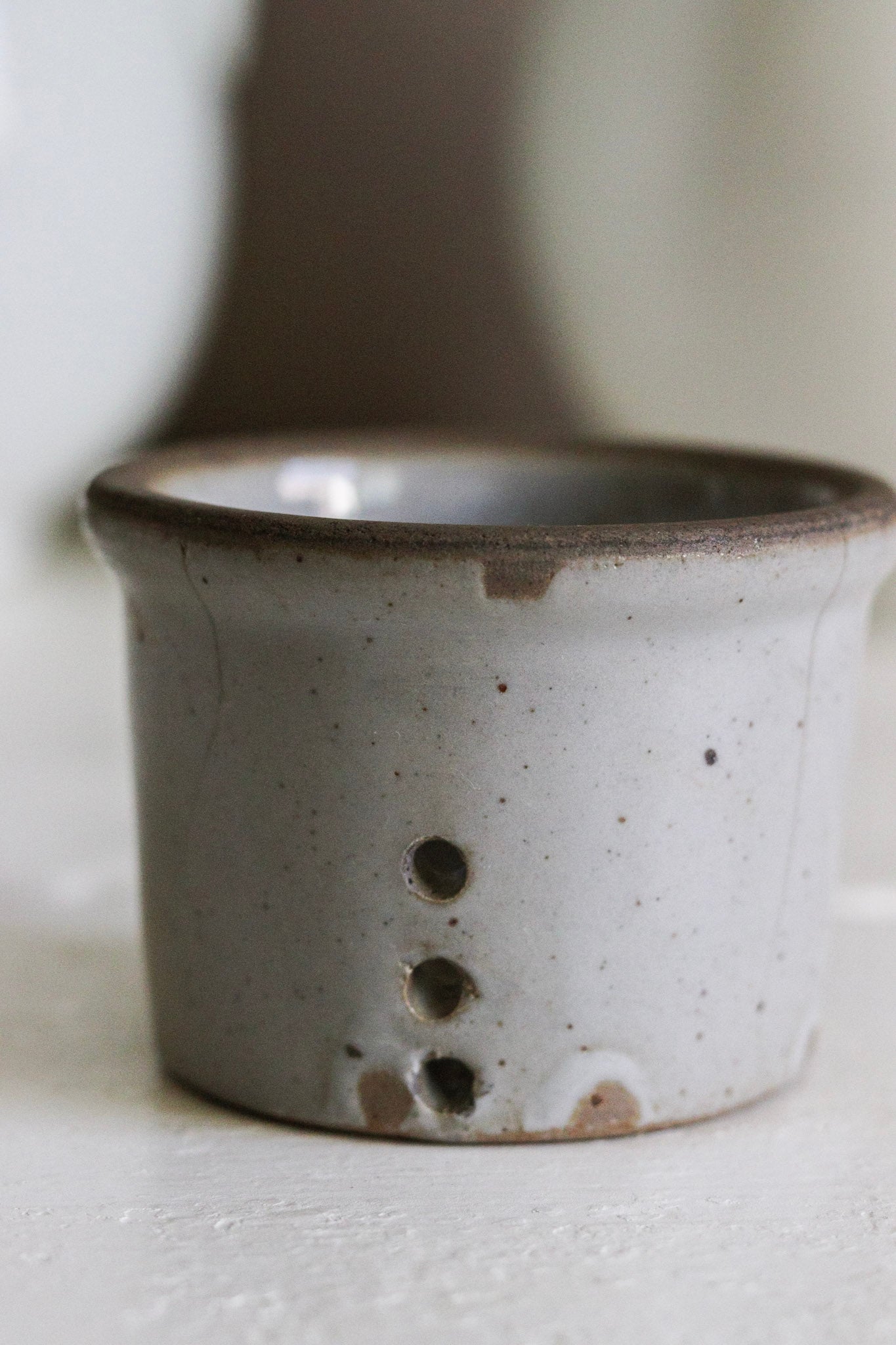 Petite Vintage French Cheese Pot
