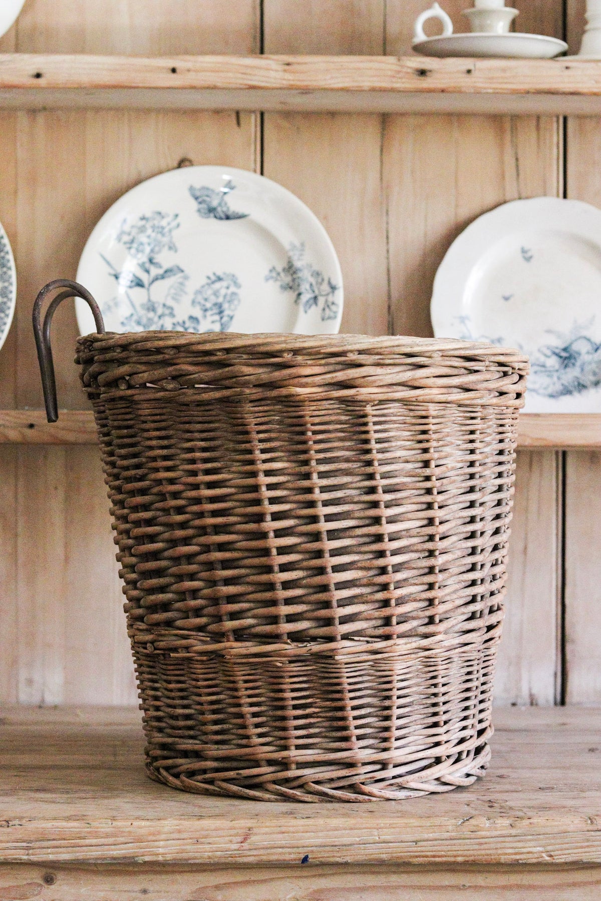 Vintage European Bike Basket