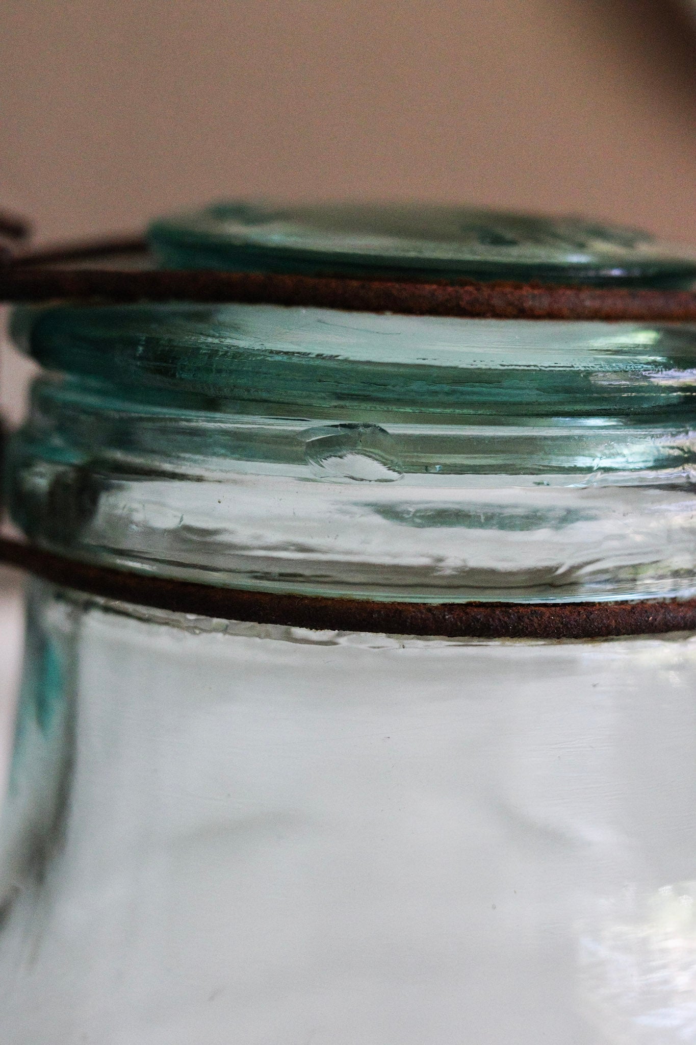 Extra Large Vintage French L'Ideale Canning Jar