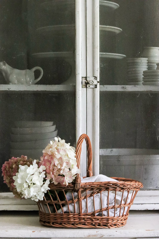 Vintage French Strawberry Basket