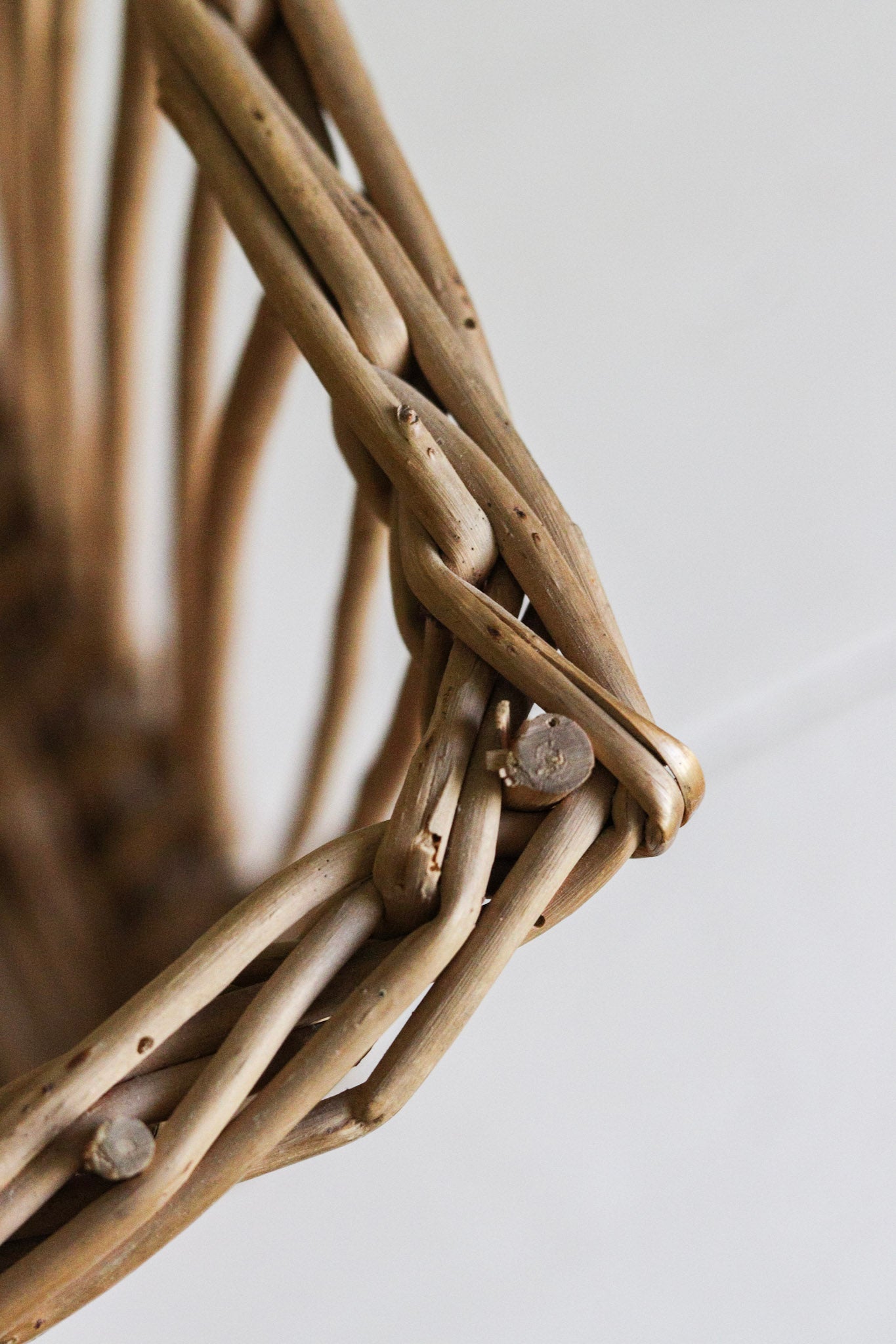 Petite Vintage French Boulangerie Basket