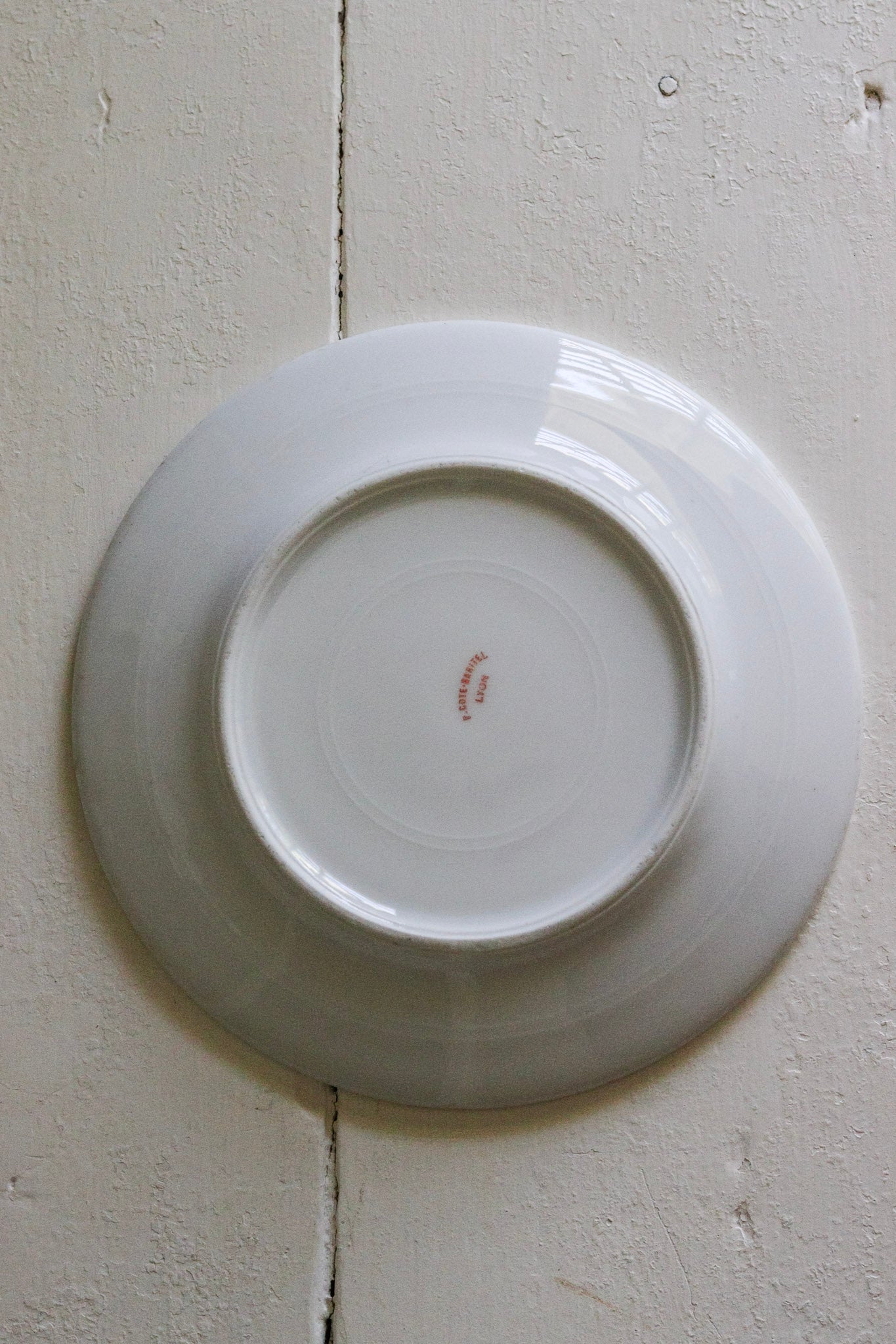 Vintage French Hotel China  - Plate No.1