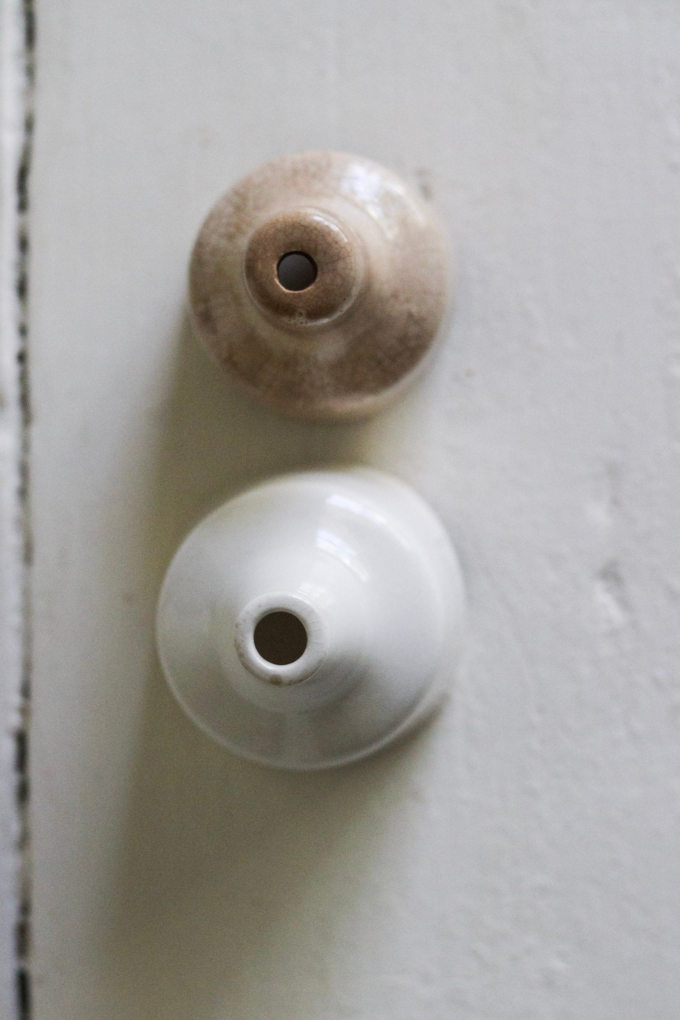 Pair of Vintage English Pie Funnels No.3