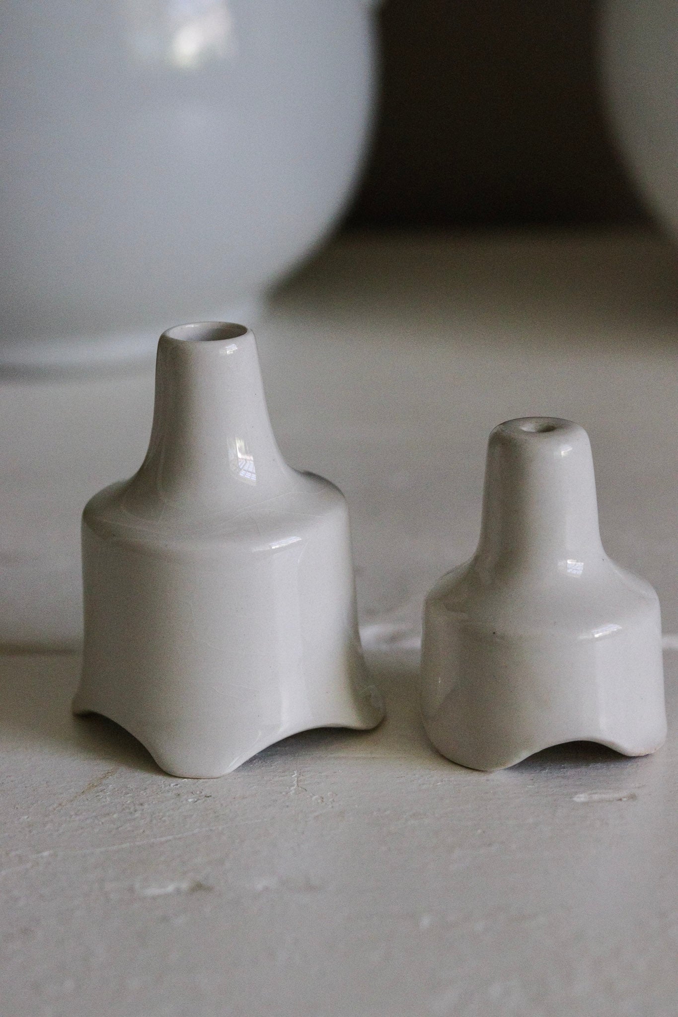 Pair of Vintage English Pie Funnels No.3