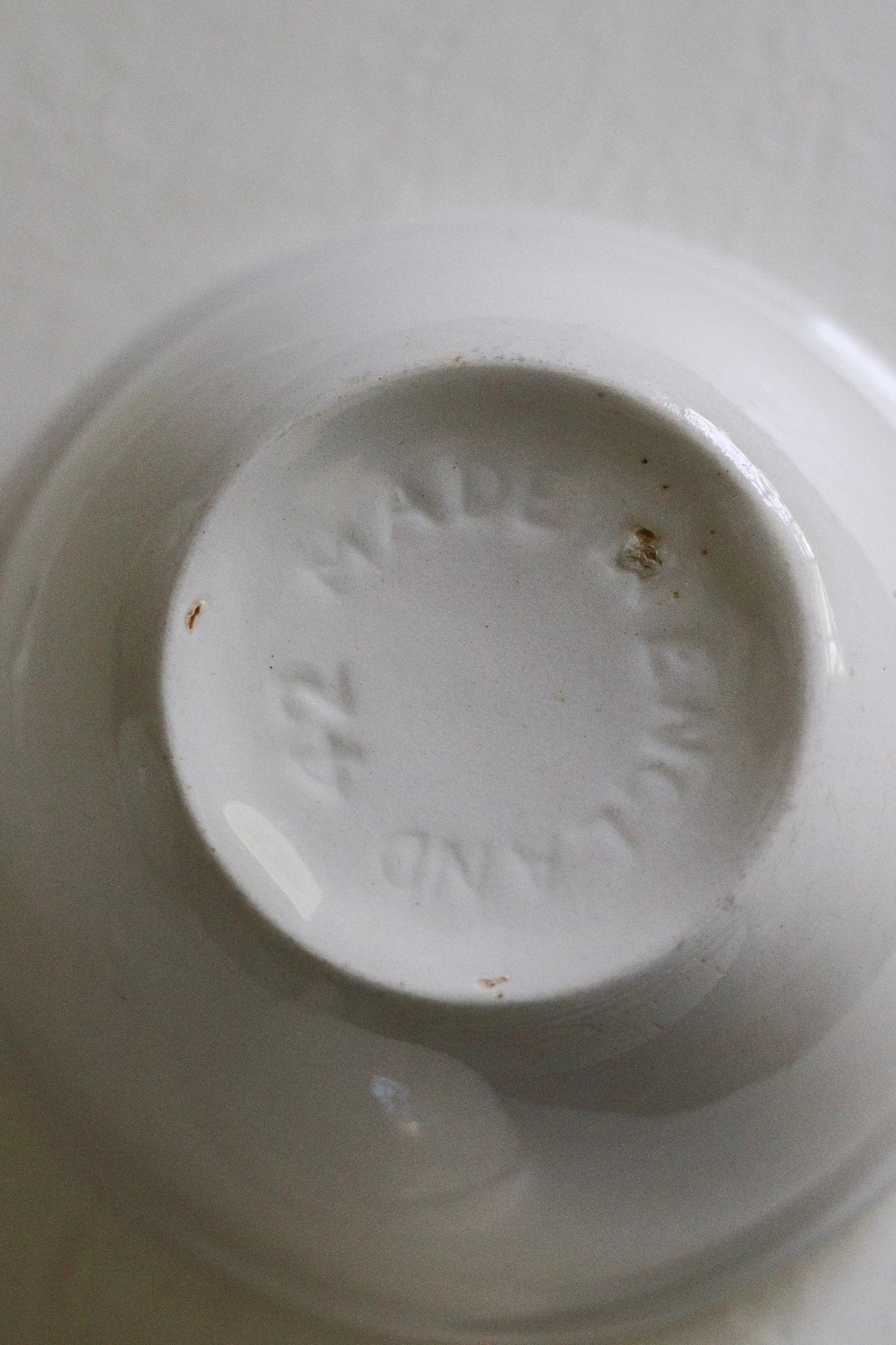 Pair of Vintage English Pudding Bowls No.4