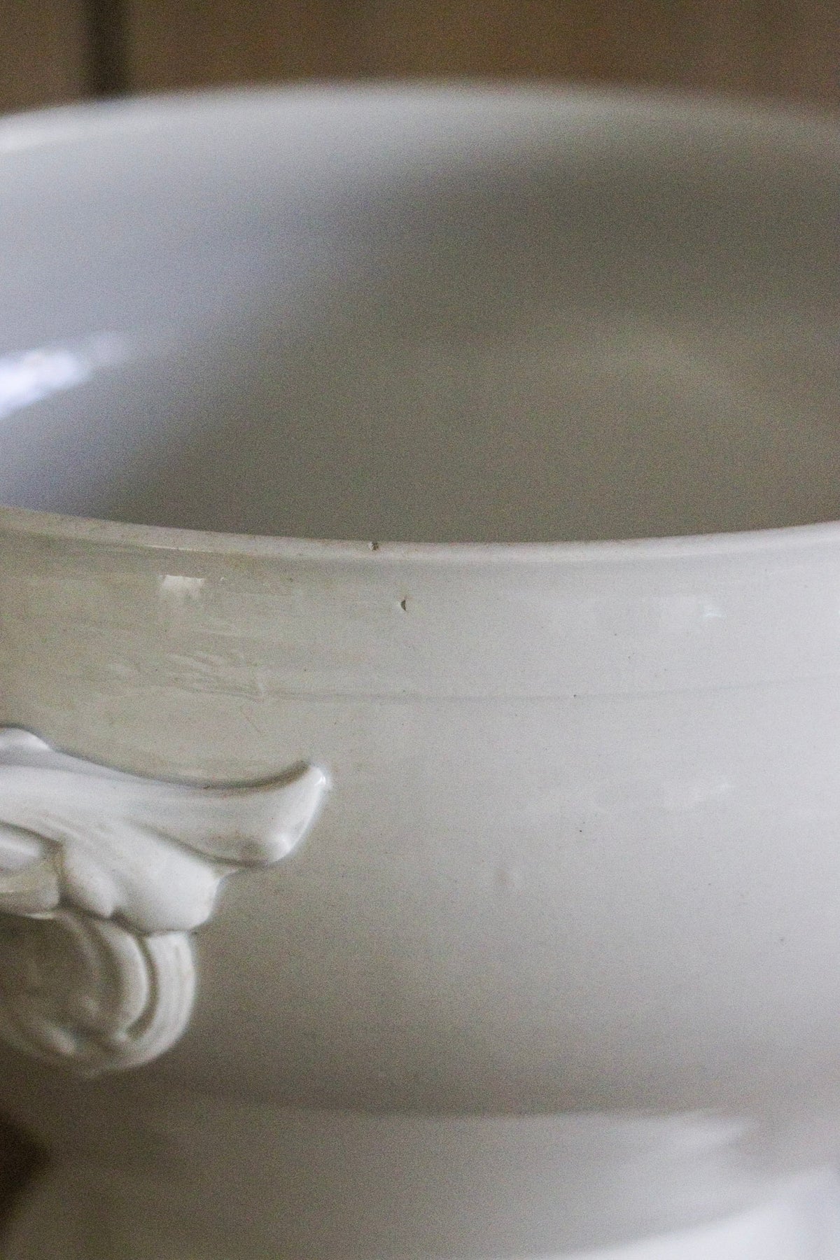 Antique French Ironstone Tureen