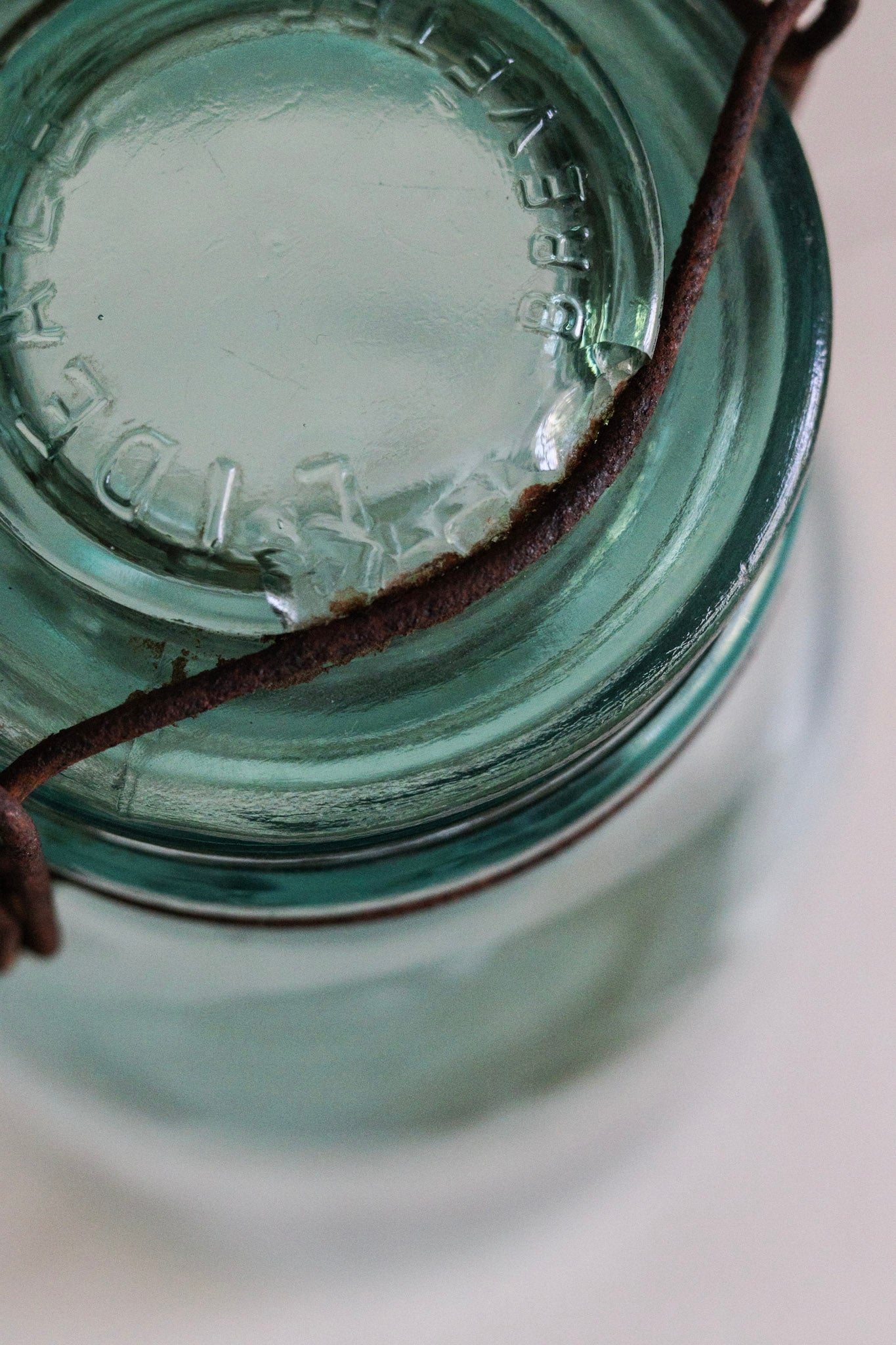 Extra Large Vintage French L'Ideale Canning Jar