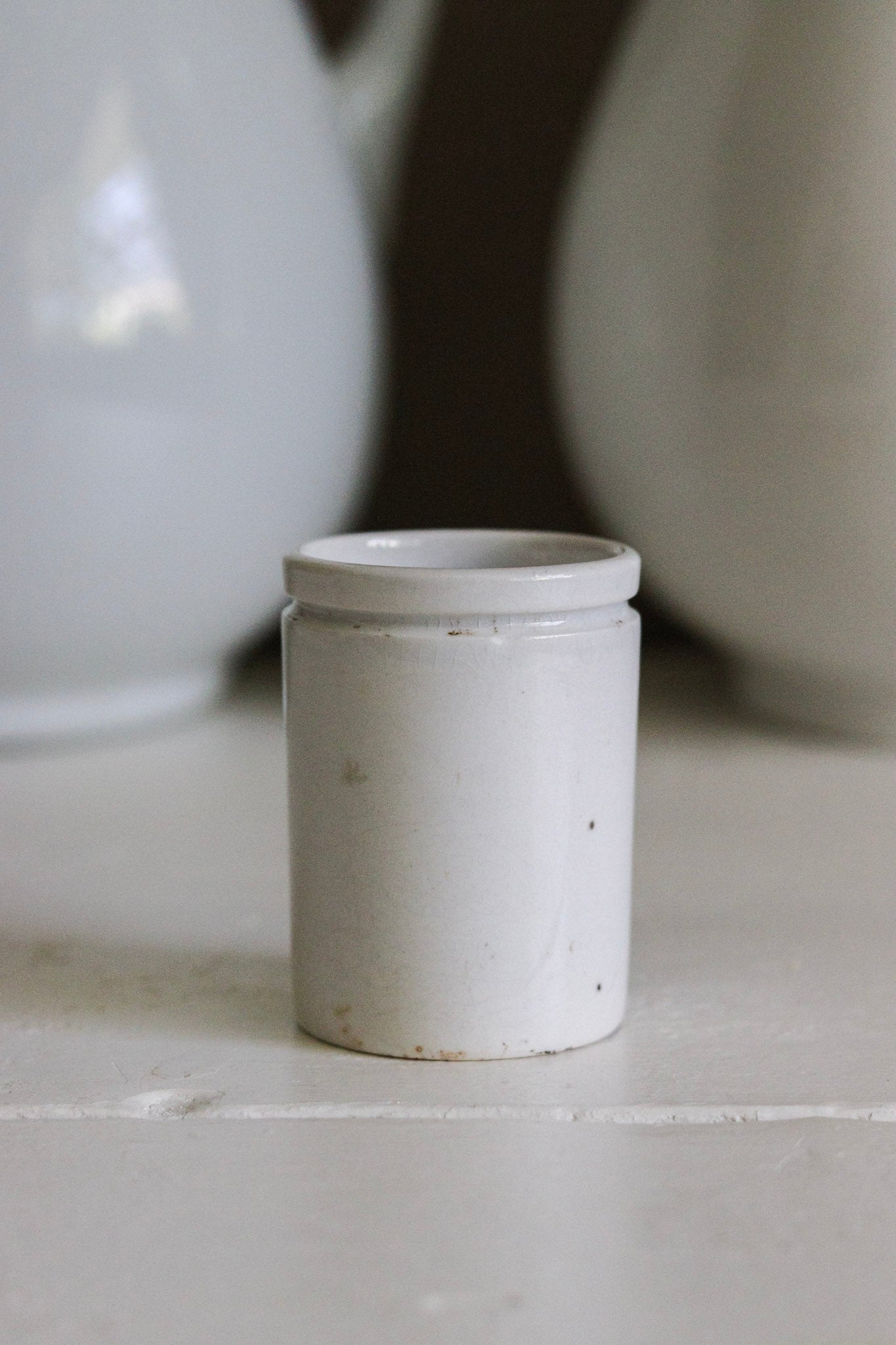 Petite Antique French Ointment Pot