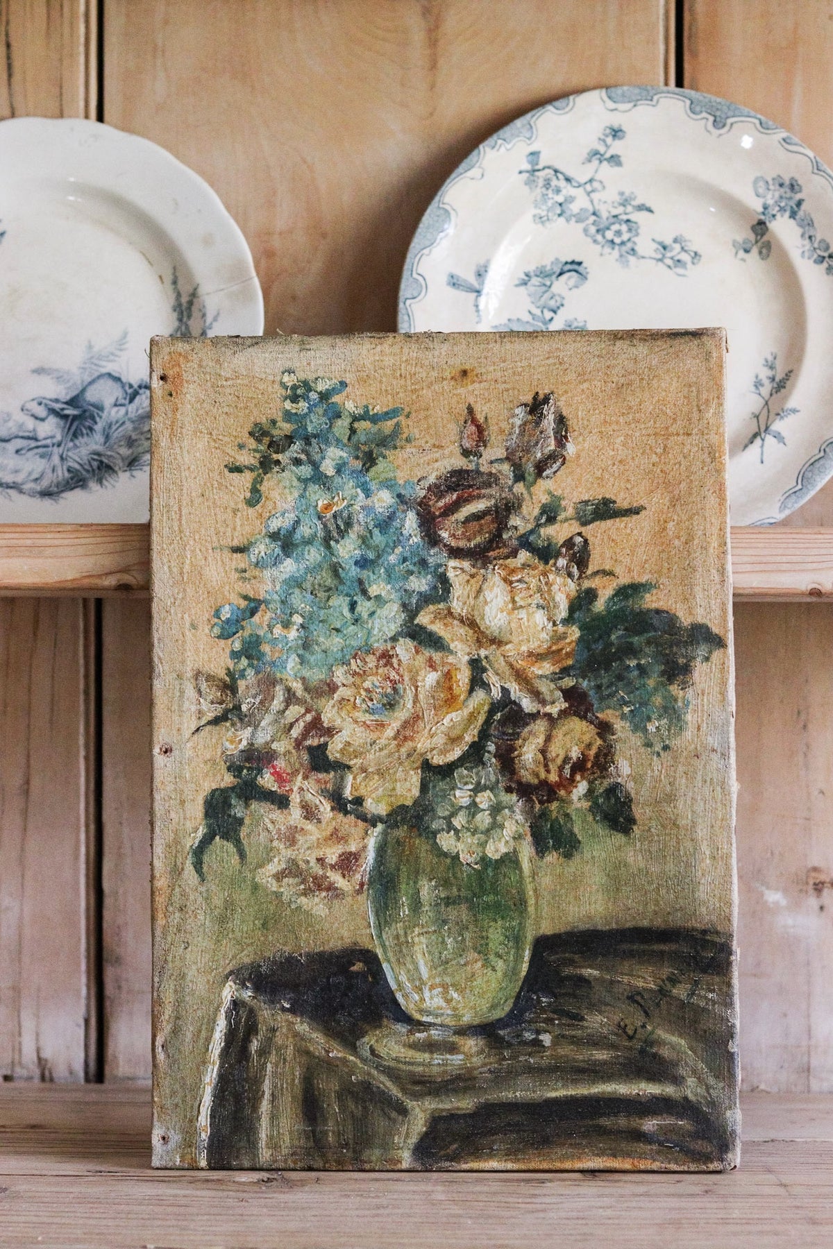 The Faded Bouquet Oil Painting