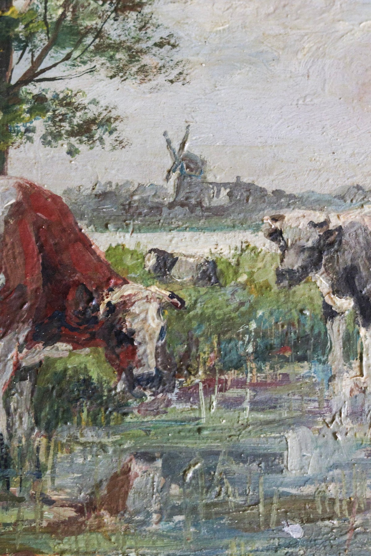 At the Waters Edge Oil Painting