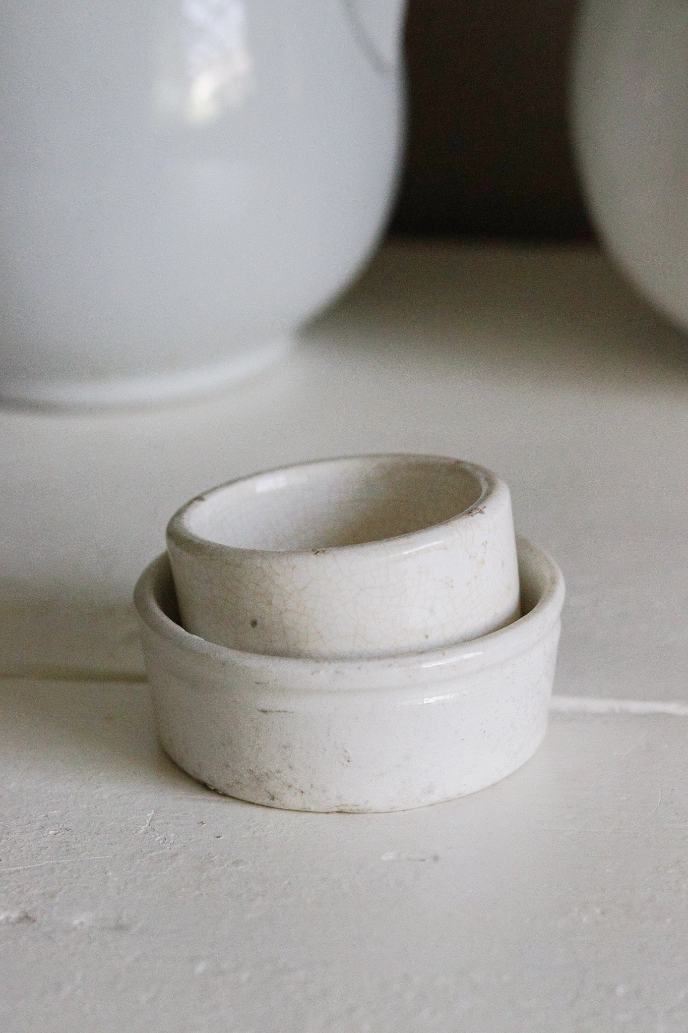 Vintage English Pots - Set of Two