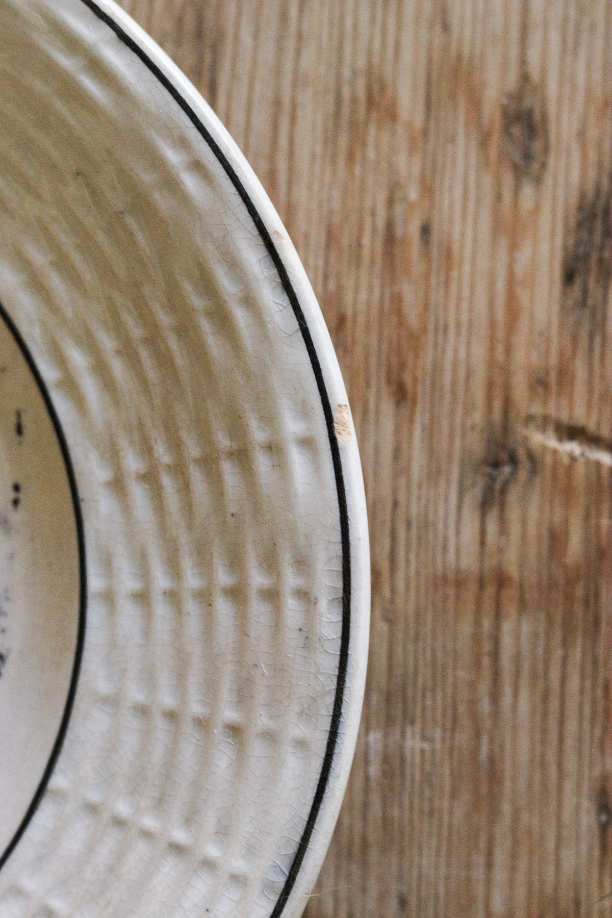 Antique French Transferware Plate