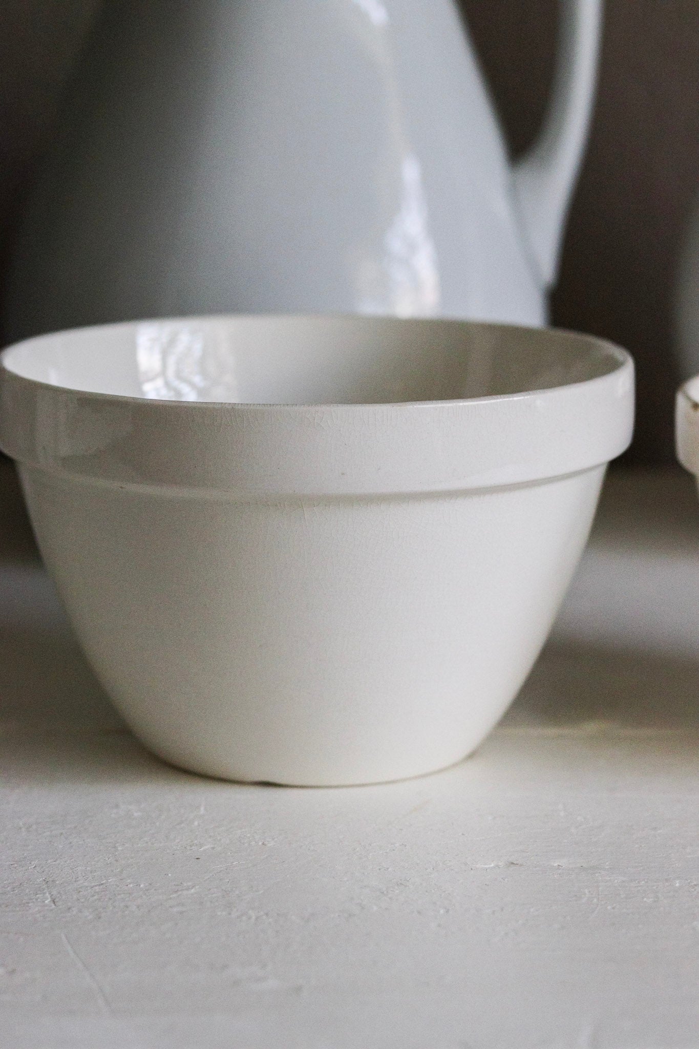 Pair of Vintage English Pudding Bowls No.3
