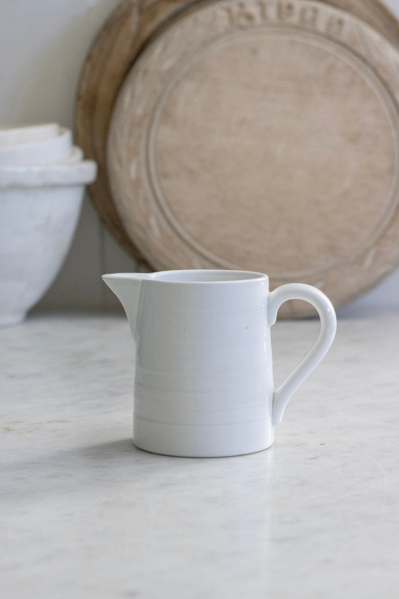 Petite Vintage French Cream Pitcher