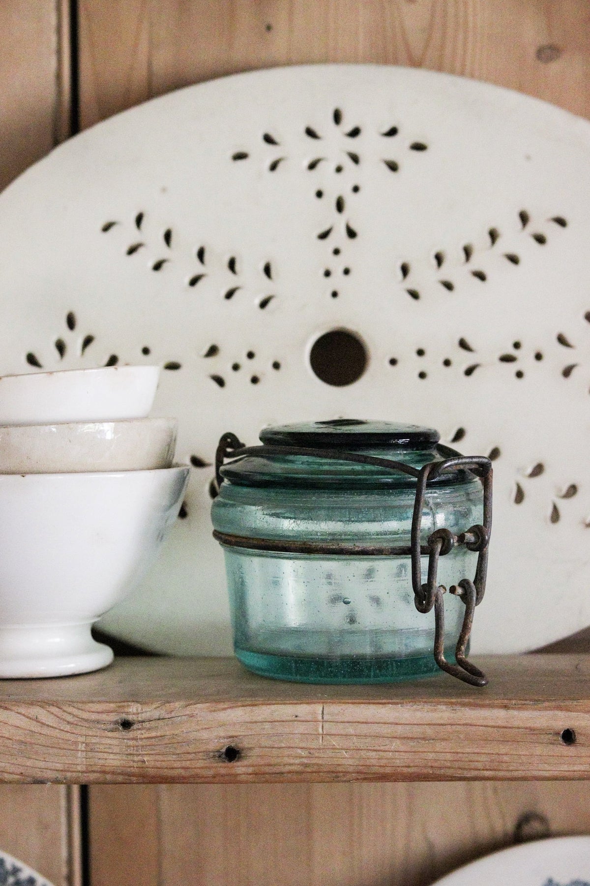 Very Petite Vintage French Canning Jar No.1