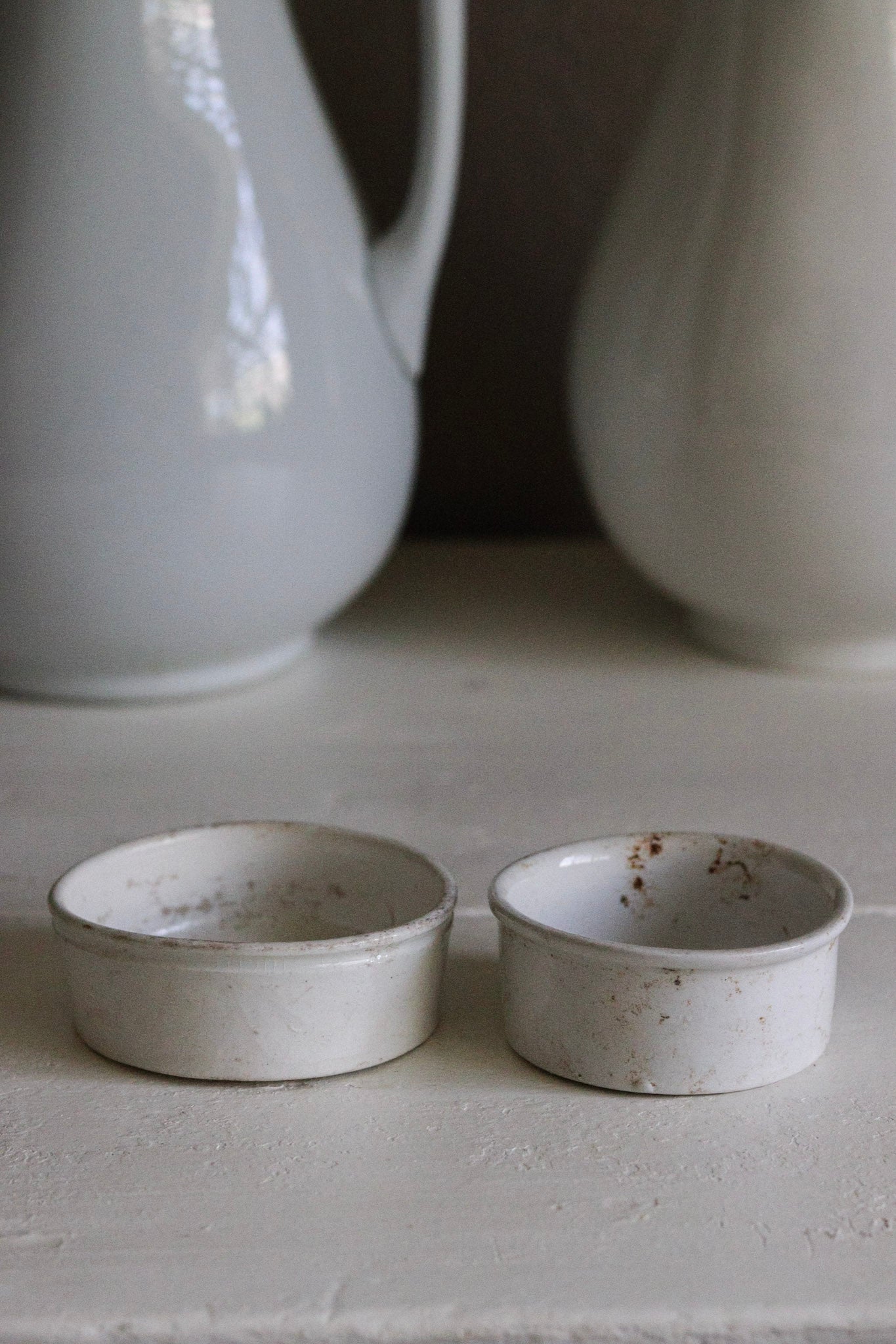 Vintage English Pots - Set of Two