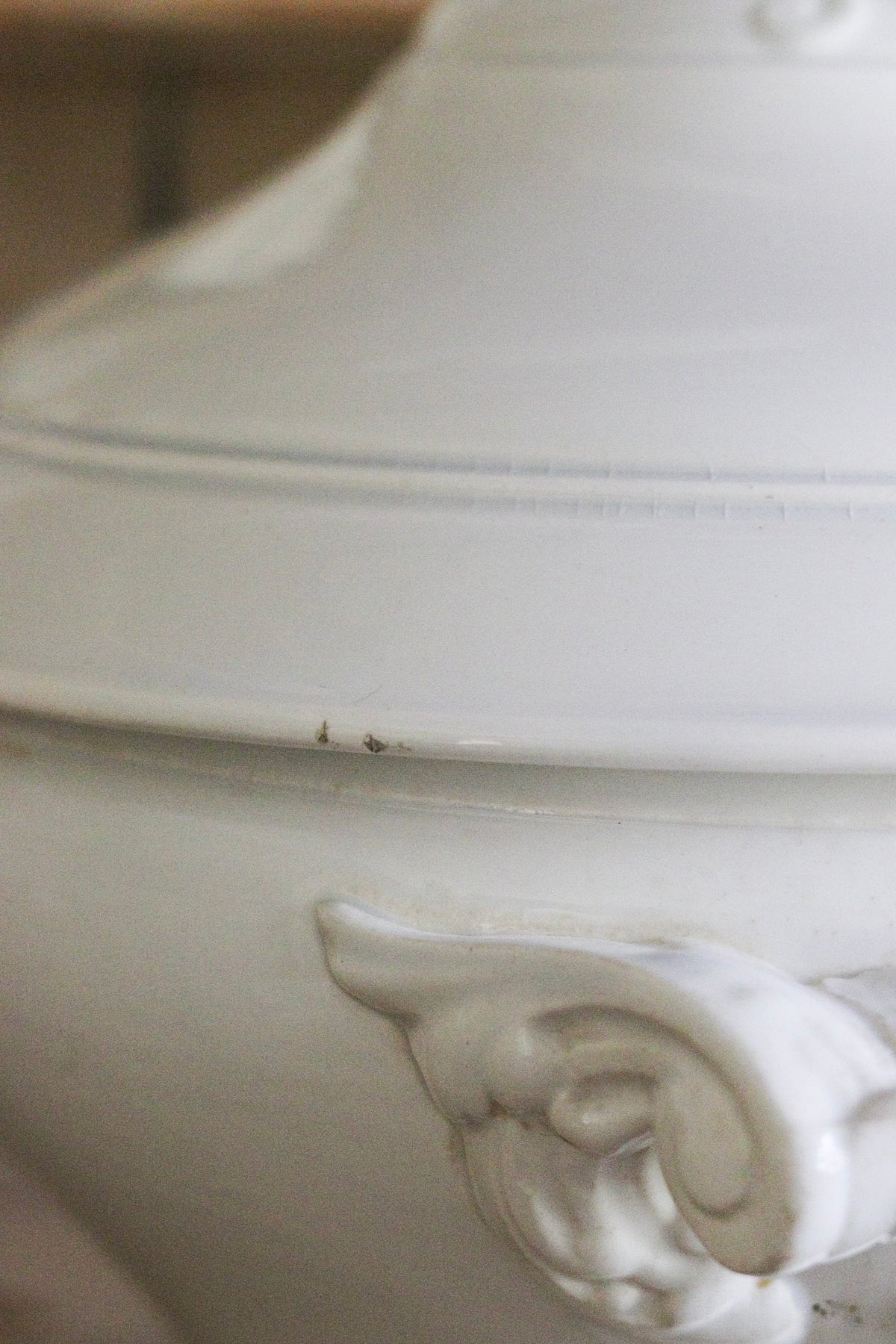 Antique French Ironstone Tureen