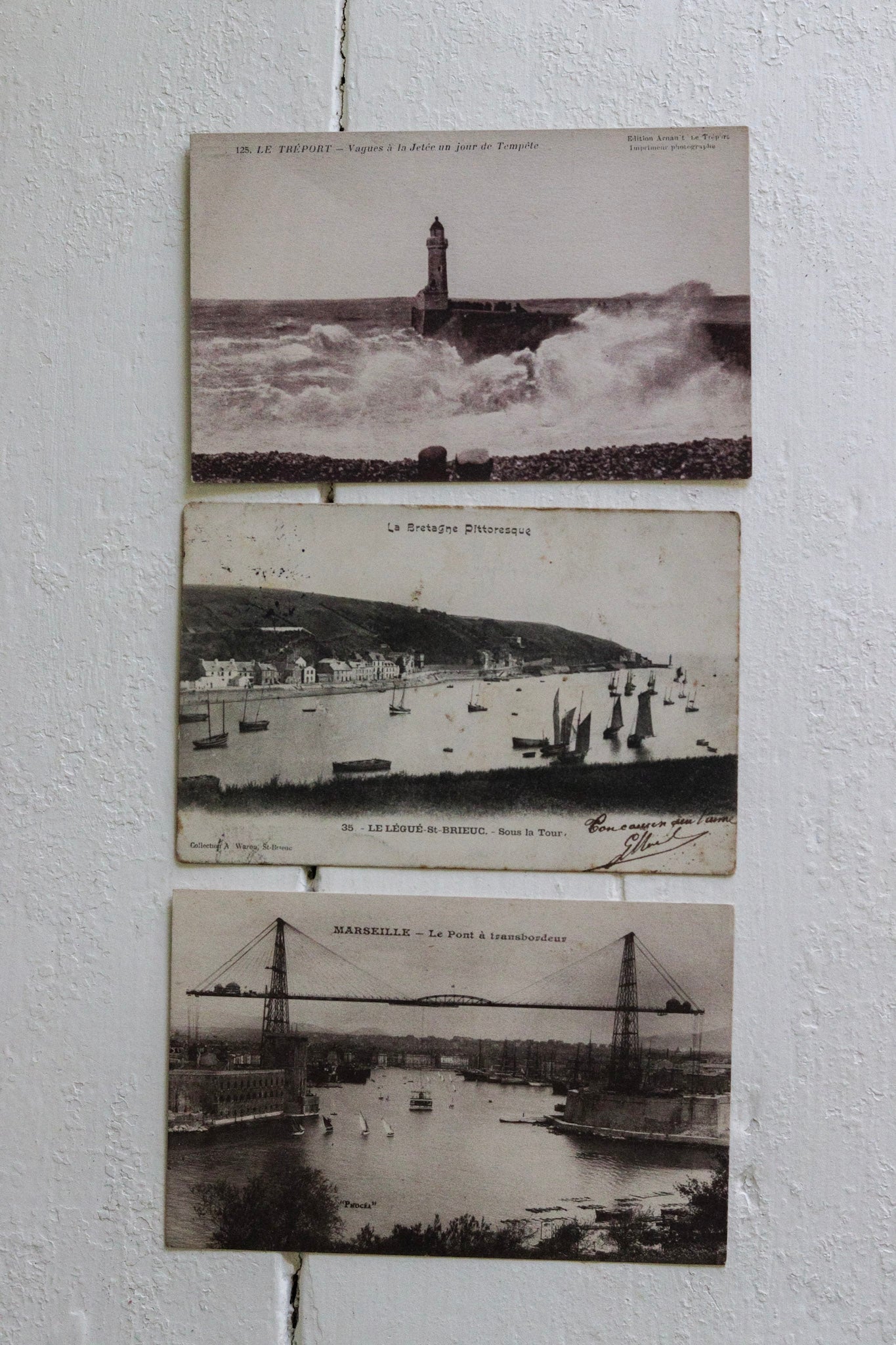 Three Vintage French Seaside Postcards - No.2