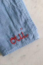 Load image into Gallery viewer, Hand Embroidered Plant Dyed Organic Cotton Bandana
