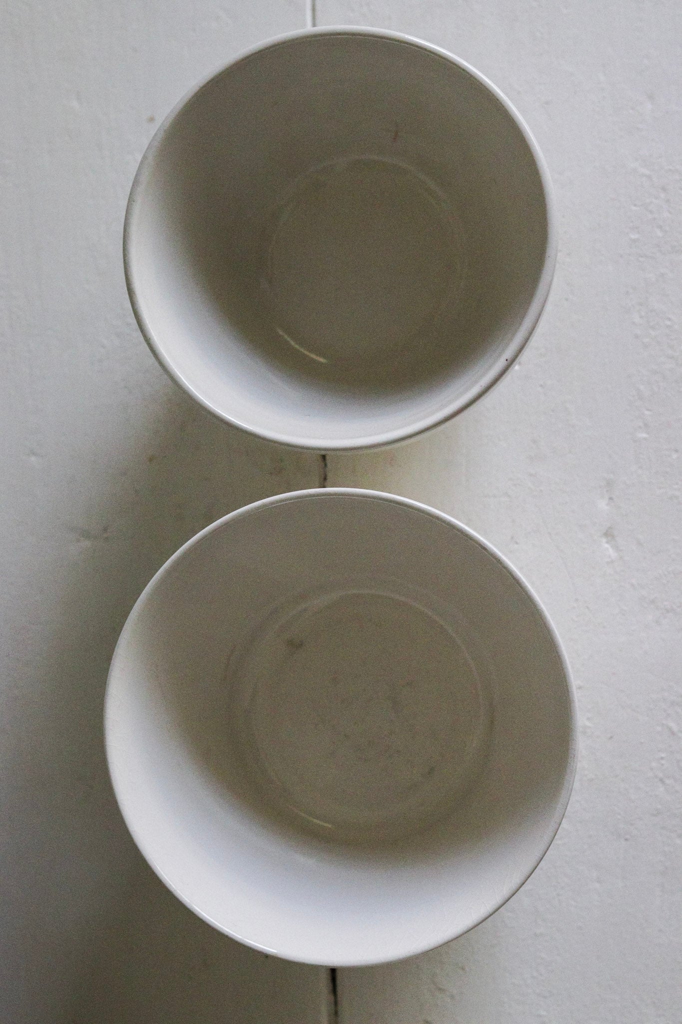 Pair of Vintage English Pudding Bowls No.5