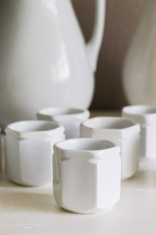 Vintage French Yogurt Cup