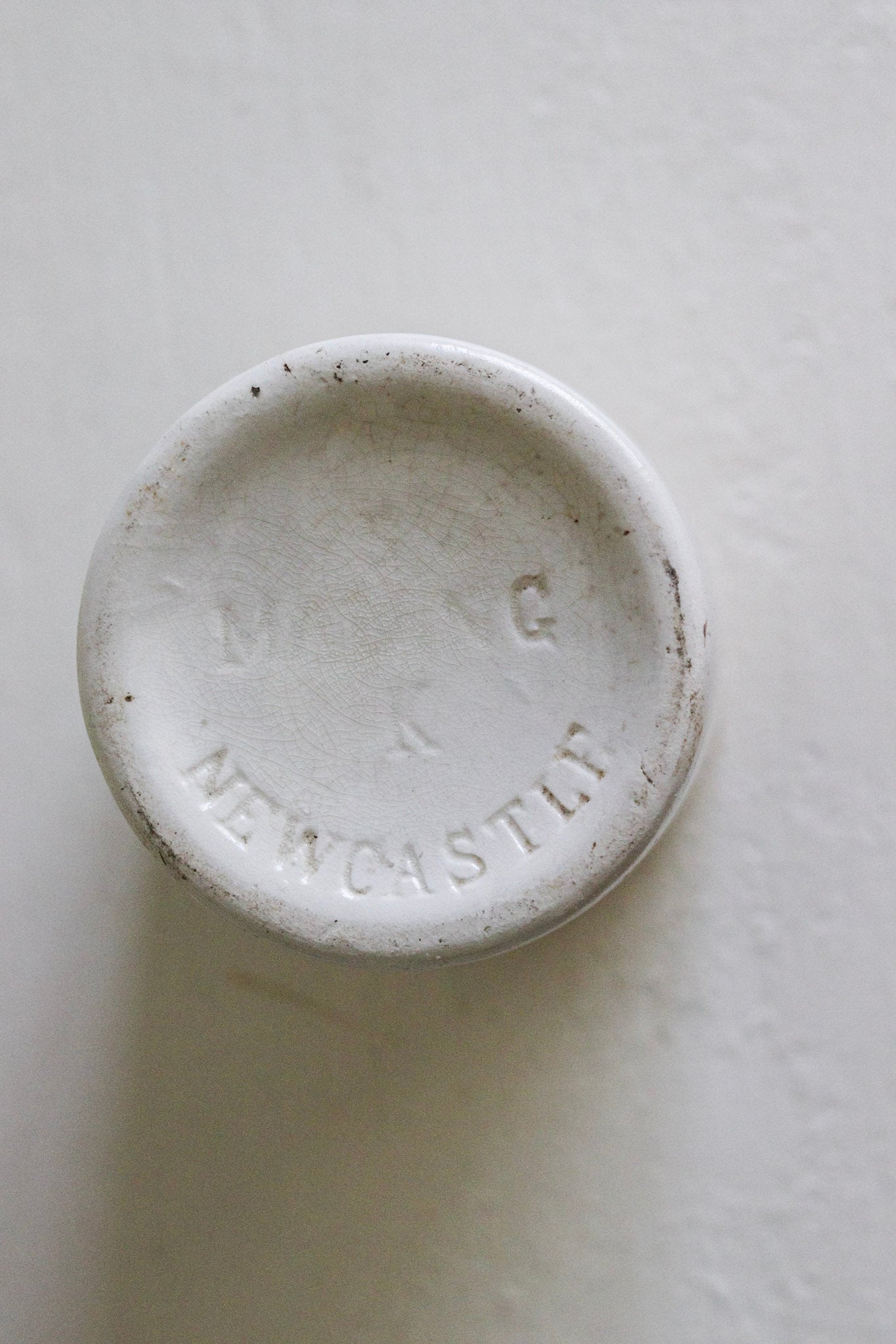 Antique English Maling Pot