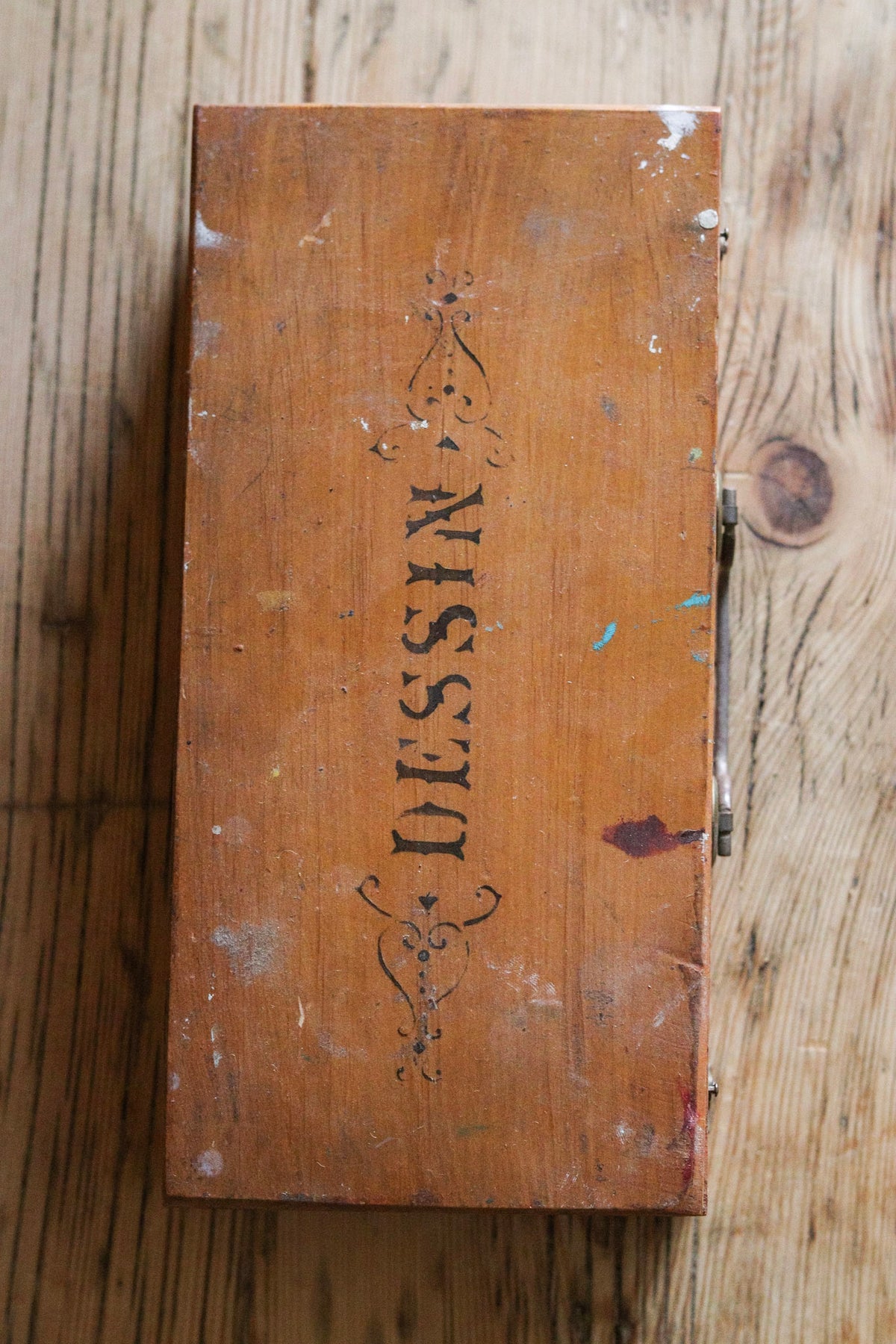 Antique French Artist Drawing Box
