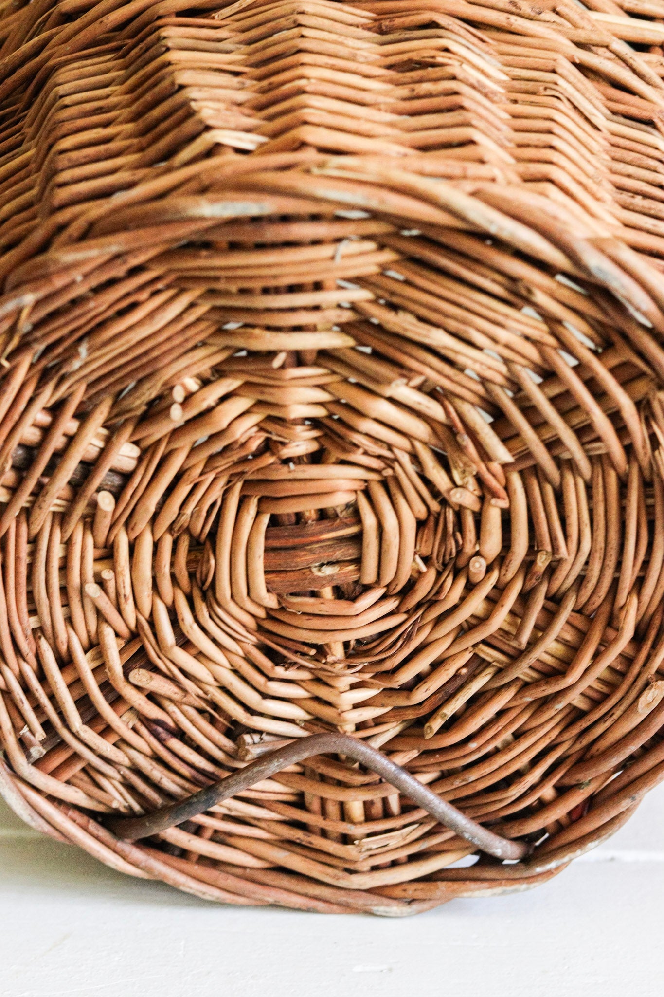 Vintage European Bike Basket