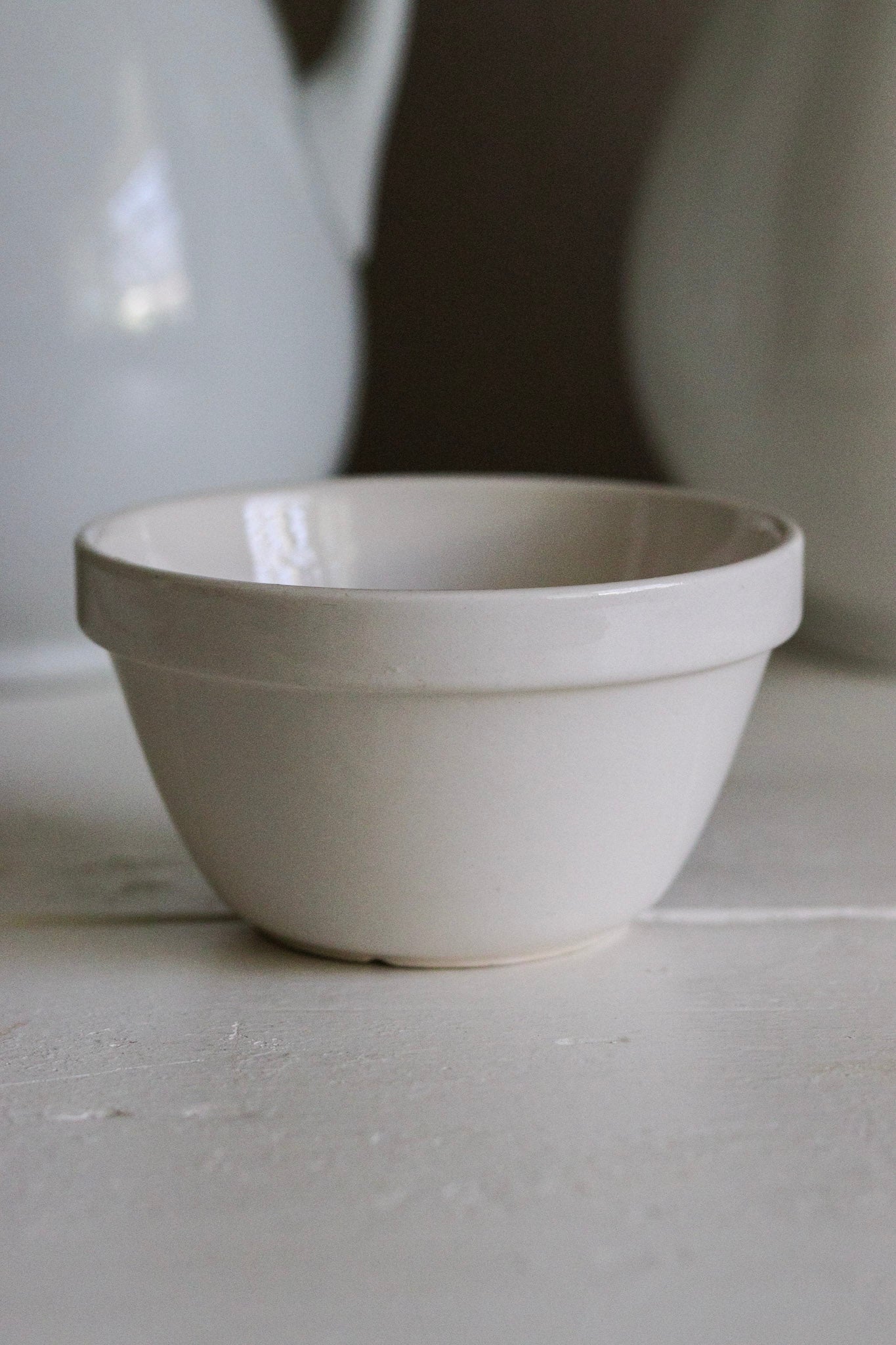 Petite Vintage English Pudding Bowl