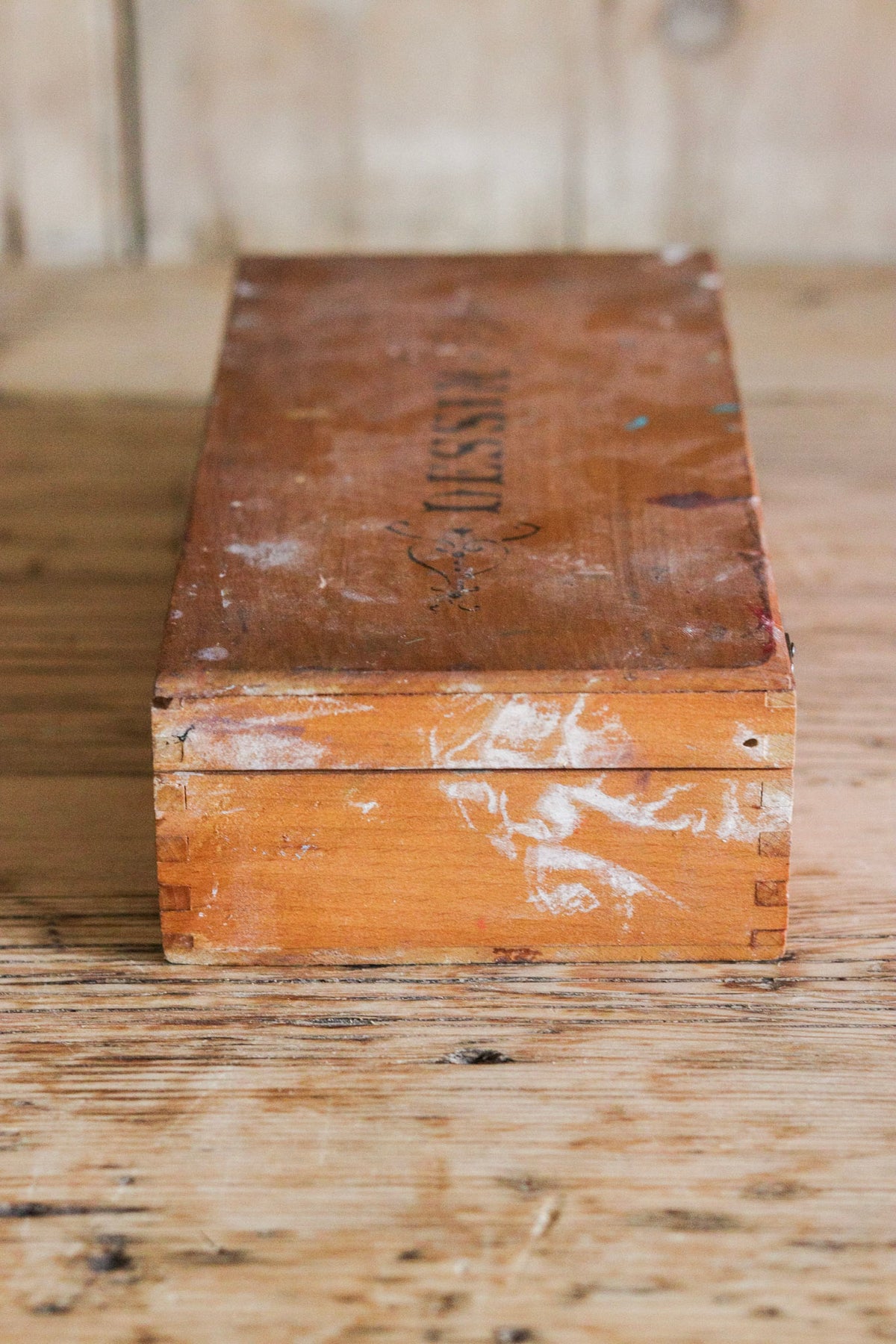 Antique French Artist Drawing Box