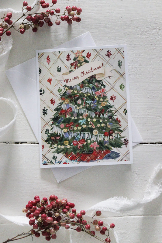 Merry Christmas O'Tannenbaum Greeting Card