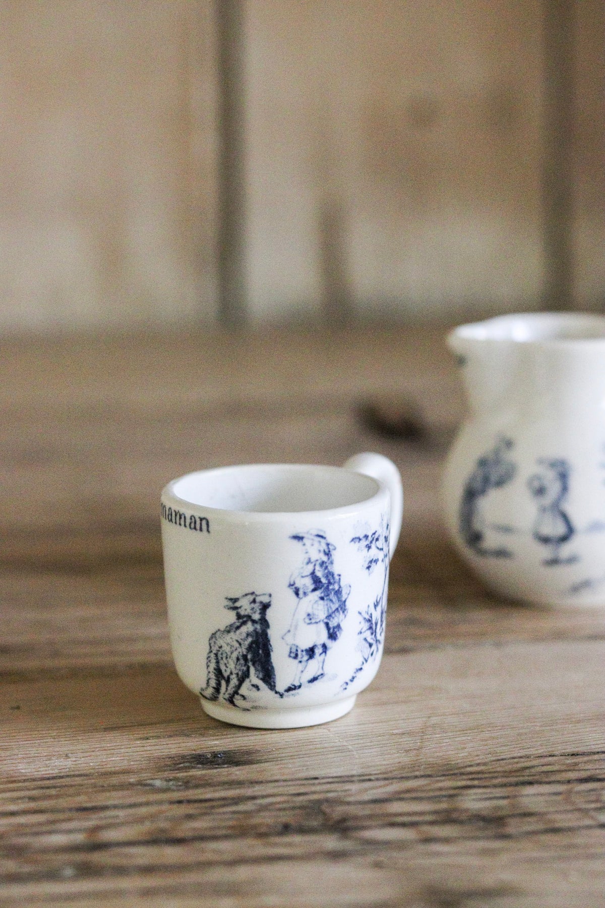 Antique French Children's Tea Set