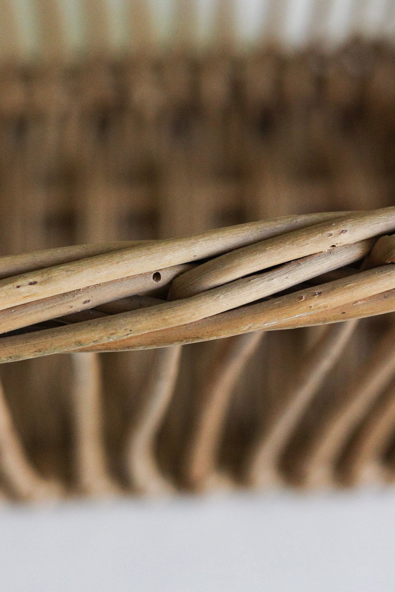 Petite Vintage French Boulangerie Basket