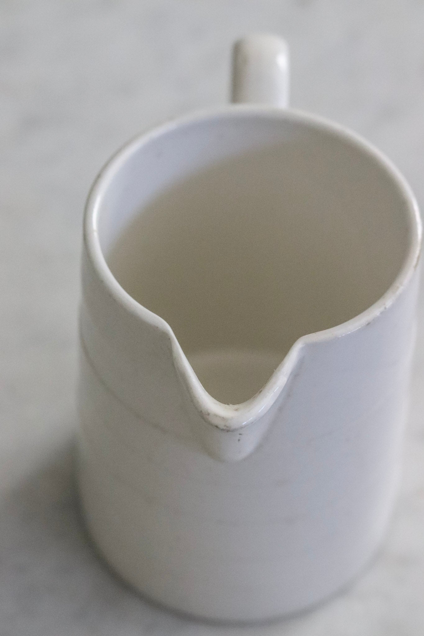 Petite Vintage French Cream Pitcher