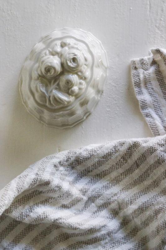 Vintage English Mold with Roses