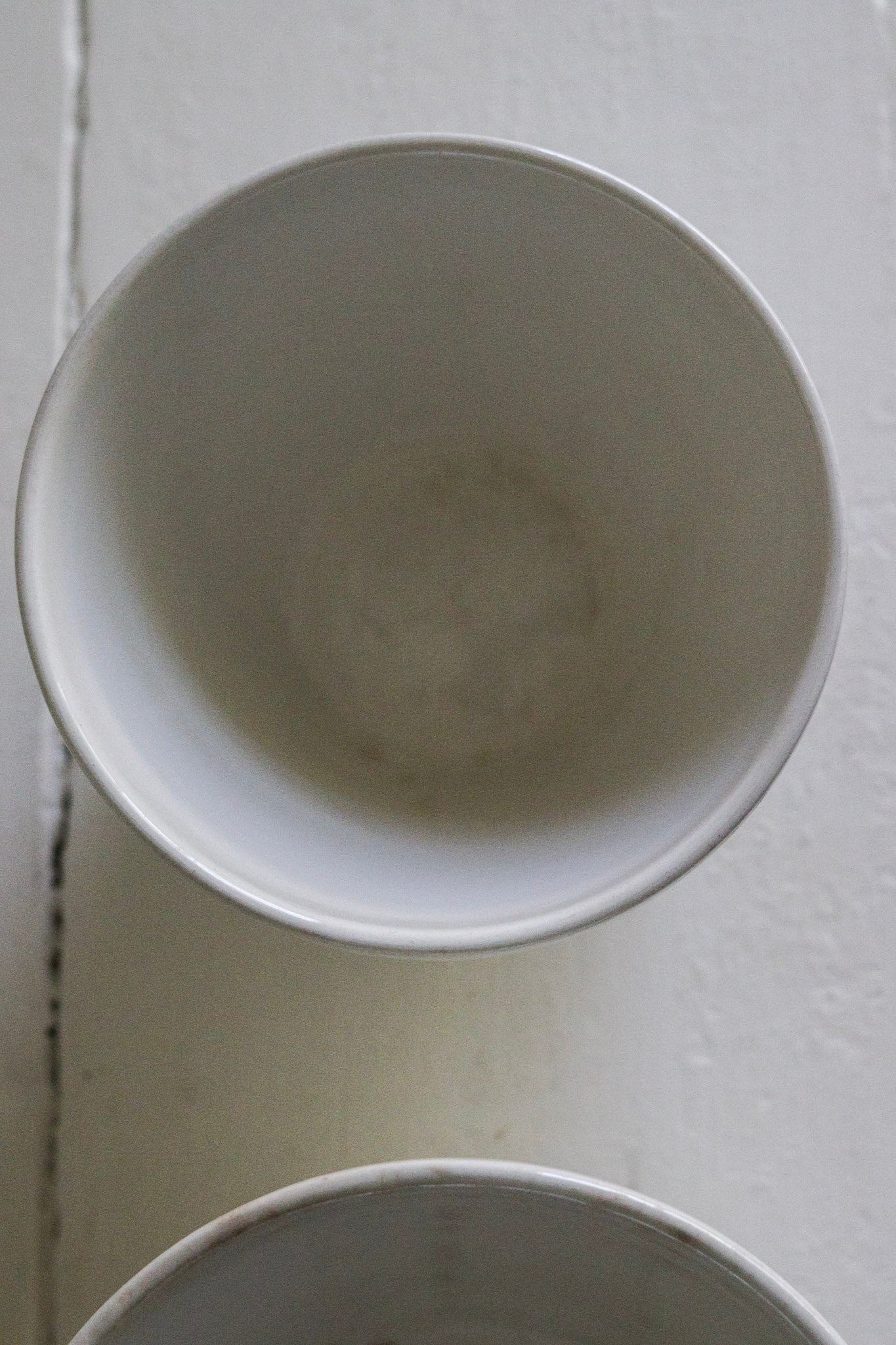 Pair of Vintage English Pudding Bowls No.1