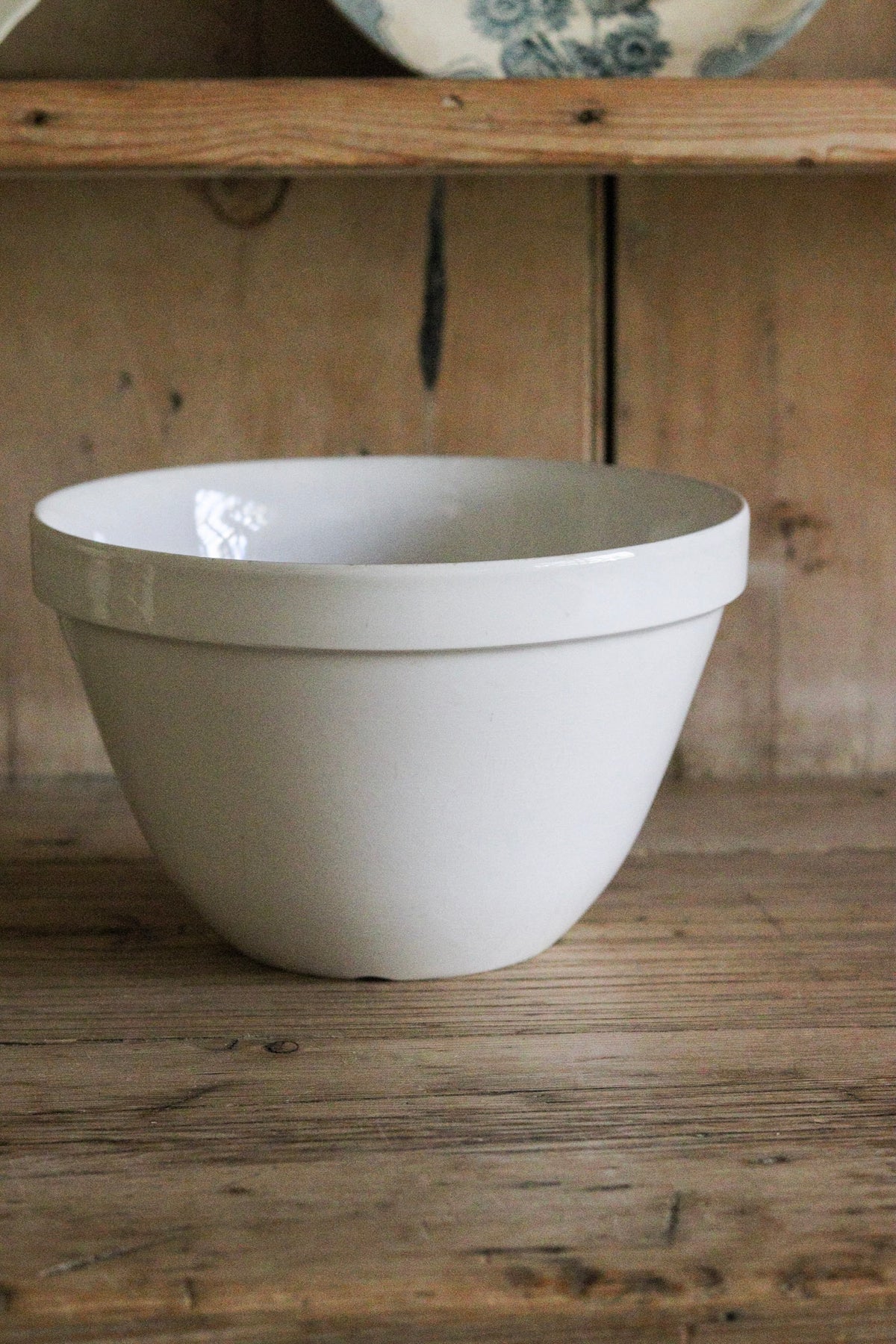 Large Vintage English Pudding Bowl