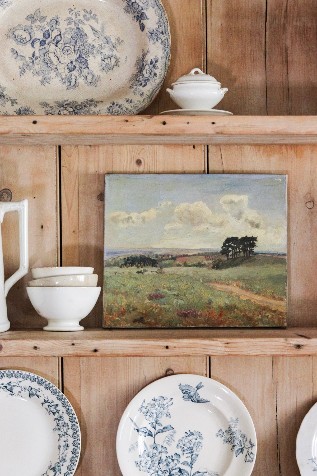 The Meadow Path Oil Painting