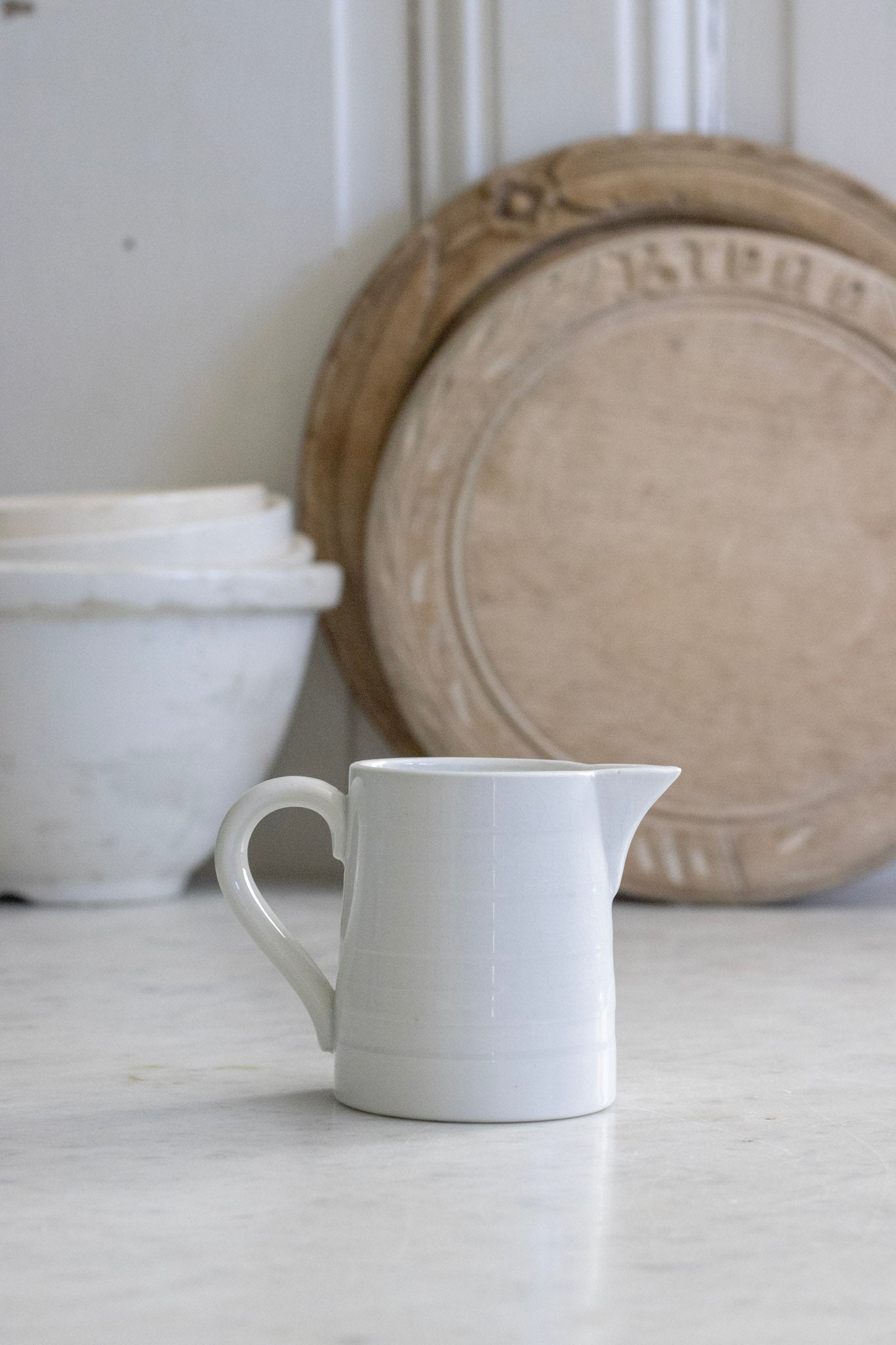 Petite Vintage French Cream Pitcher